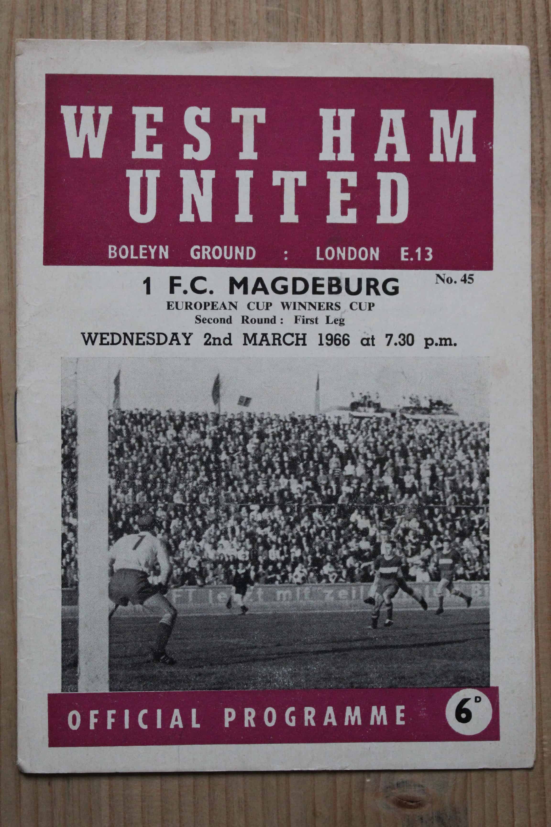 West Ham United FC v Magdeburg