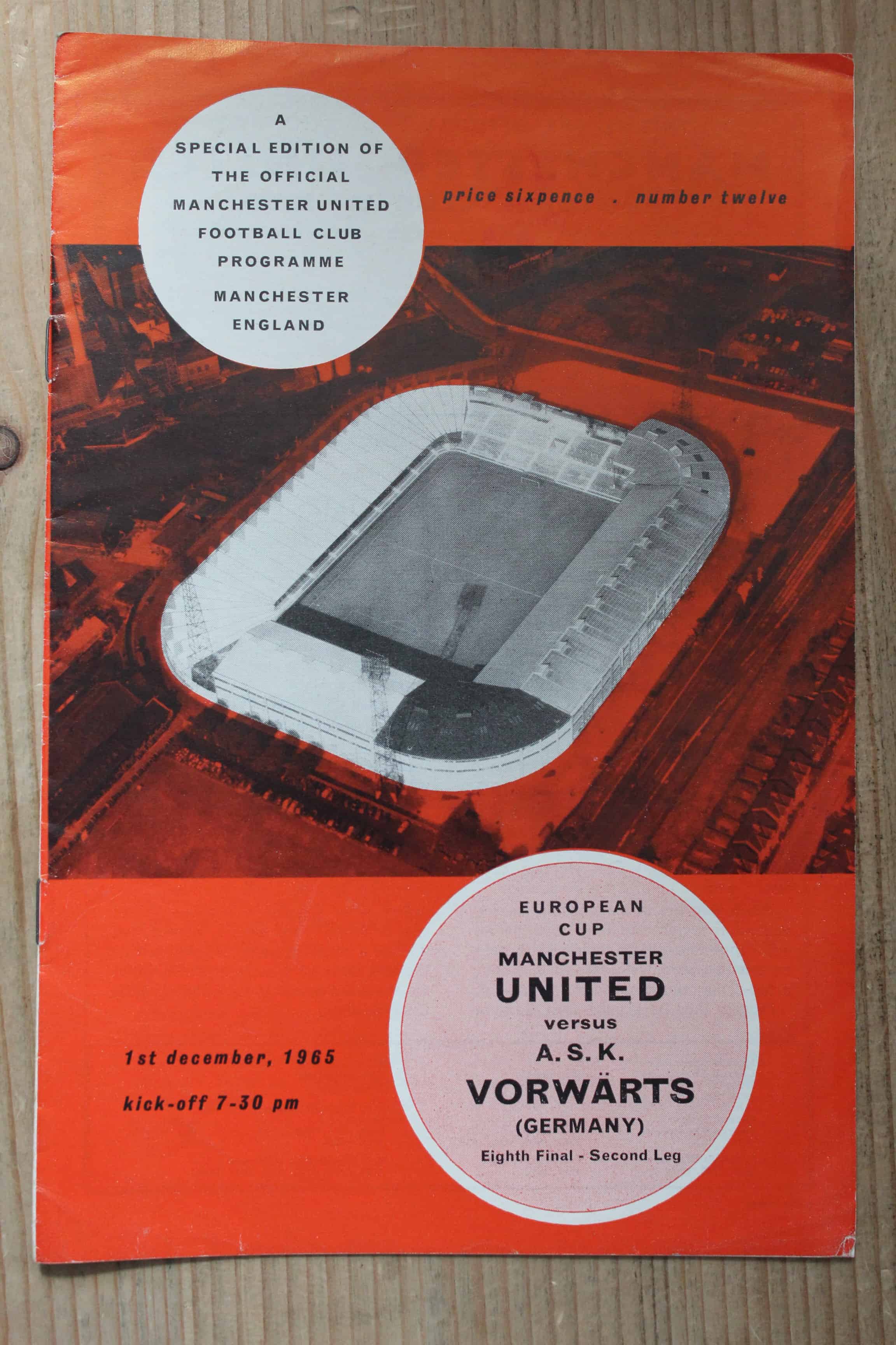 Manchester United FC v Vorwaerts (Berlin)