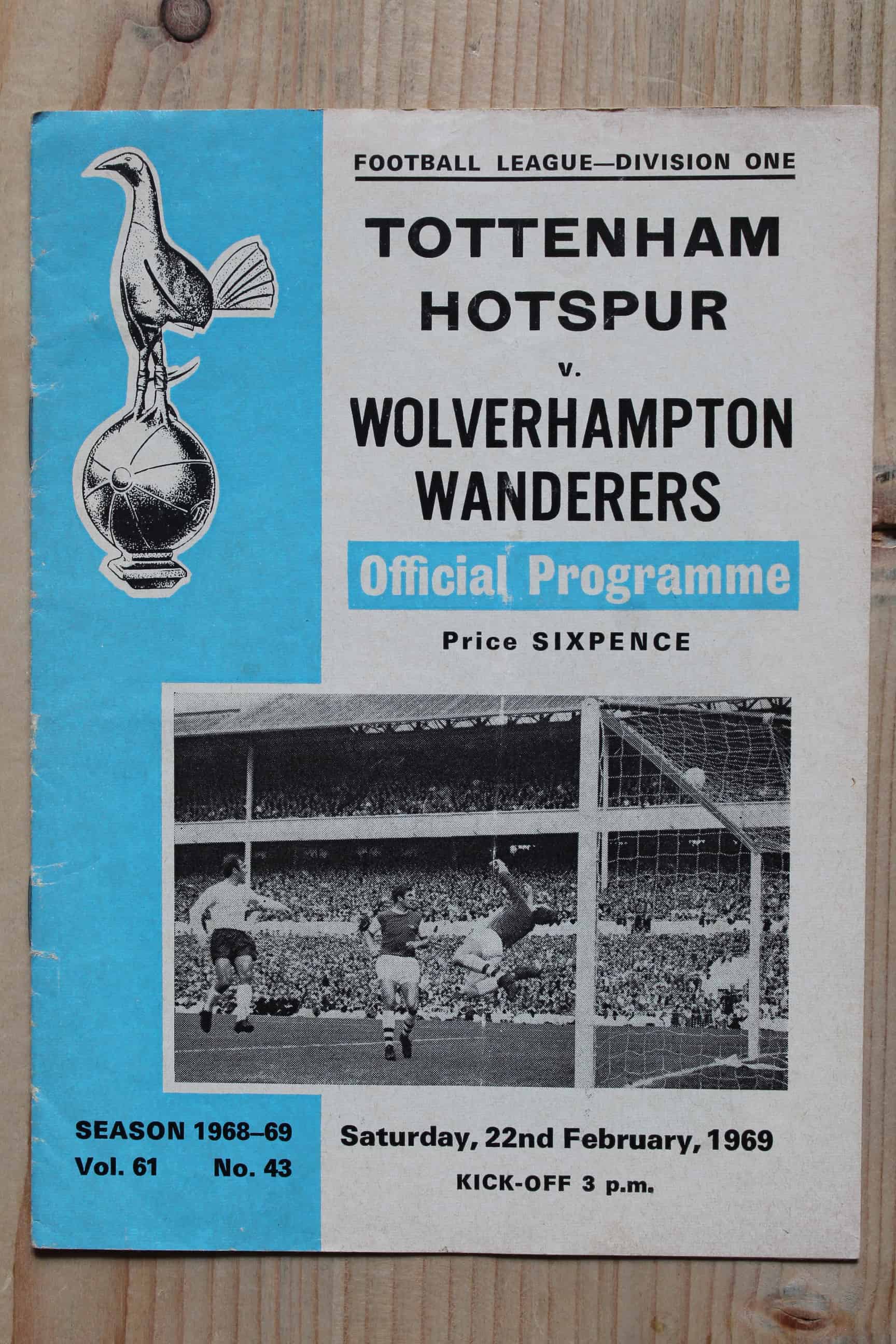 Tottenham Hotspur FC v Wolverhampton Wanderers FC