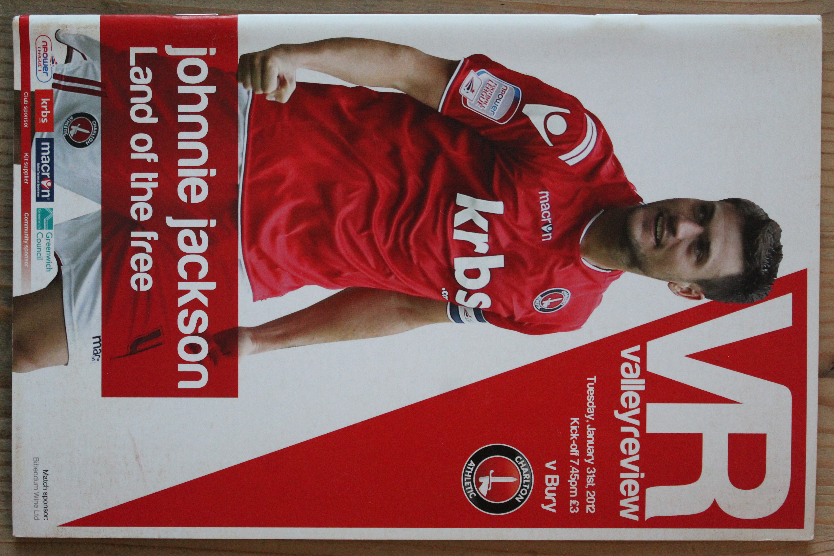 Charlton Athletic FC v Bury FC