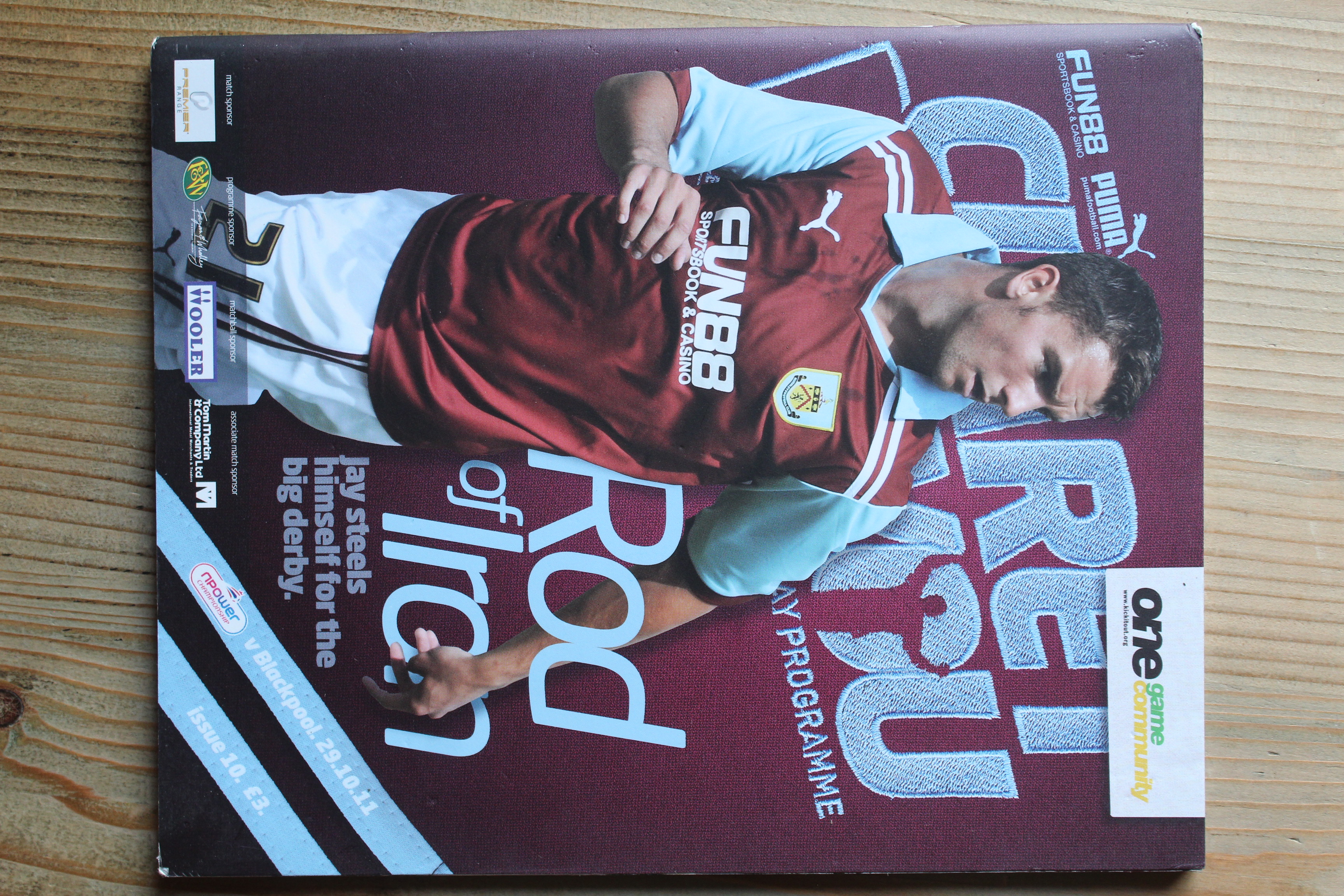Burnley FC v Blackpool FC