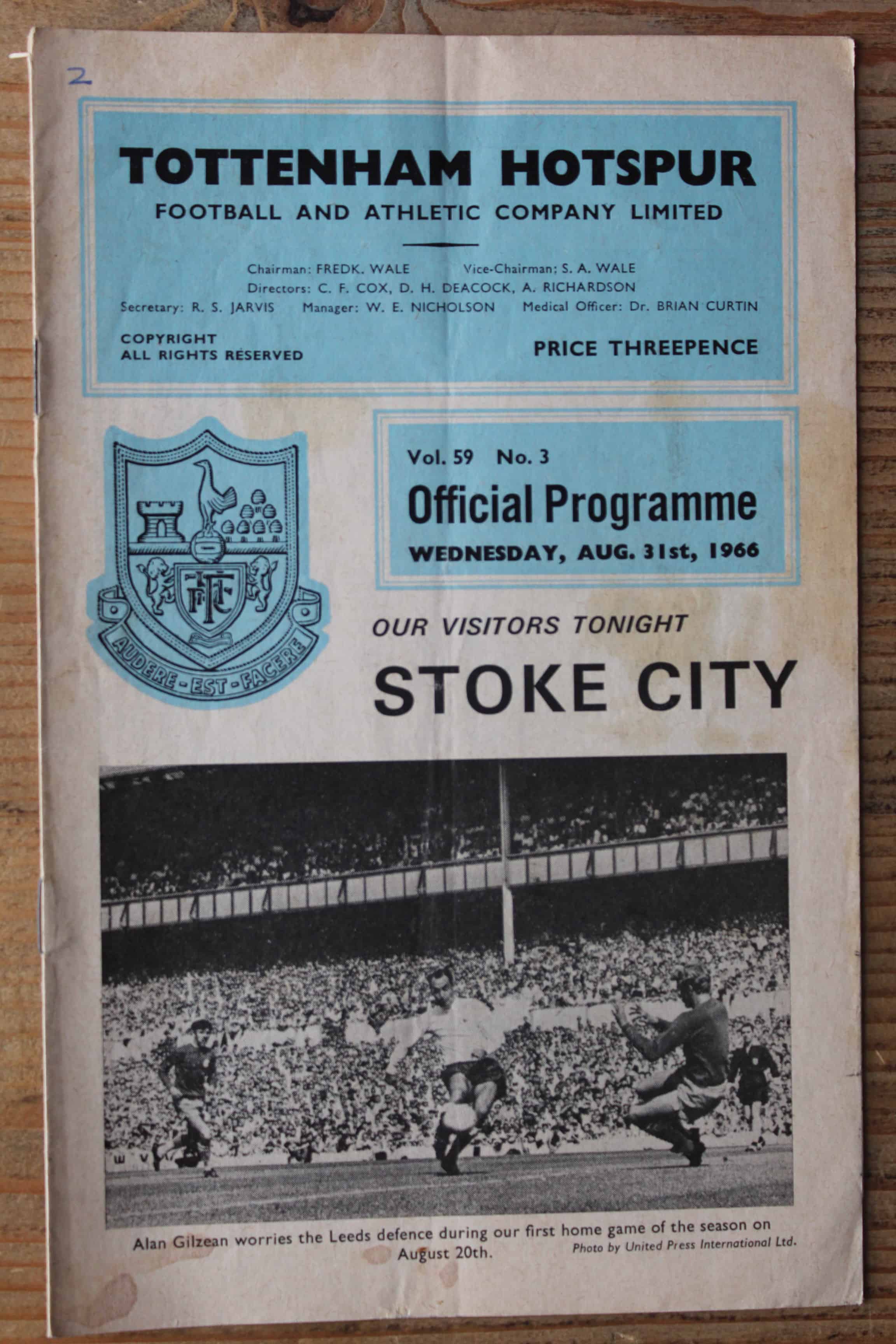 Tottenham Hotspur FC v Stoke City FC
