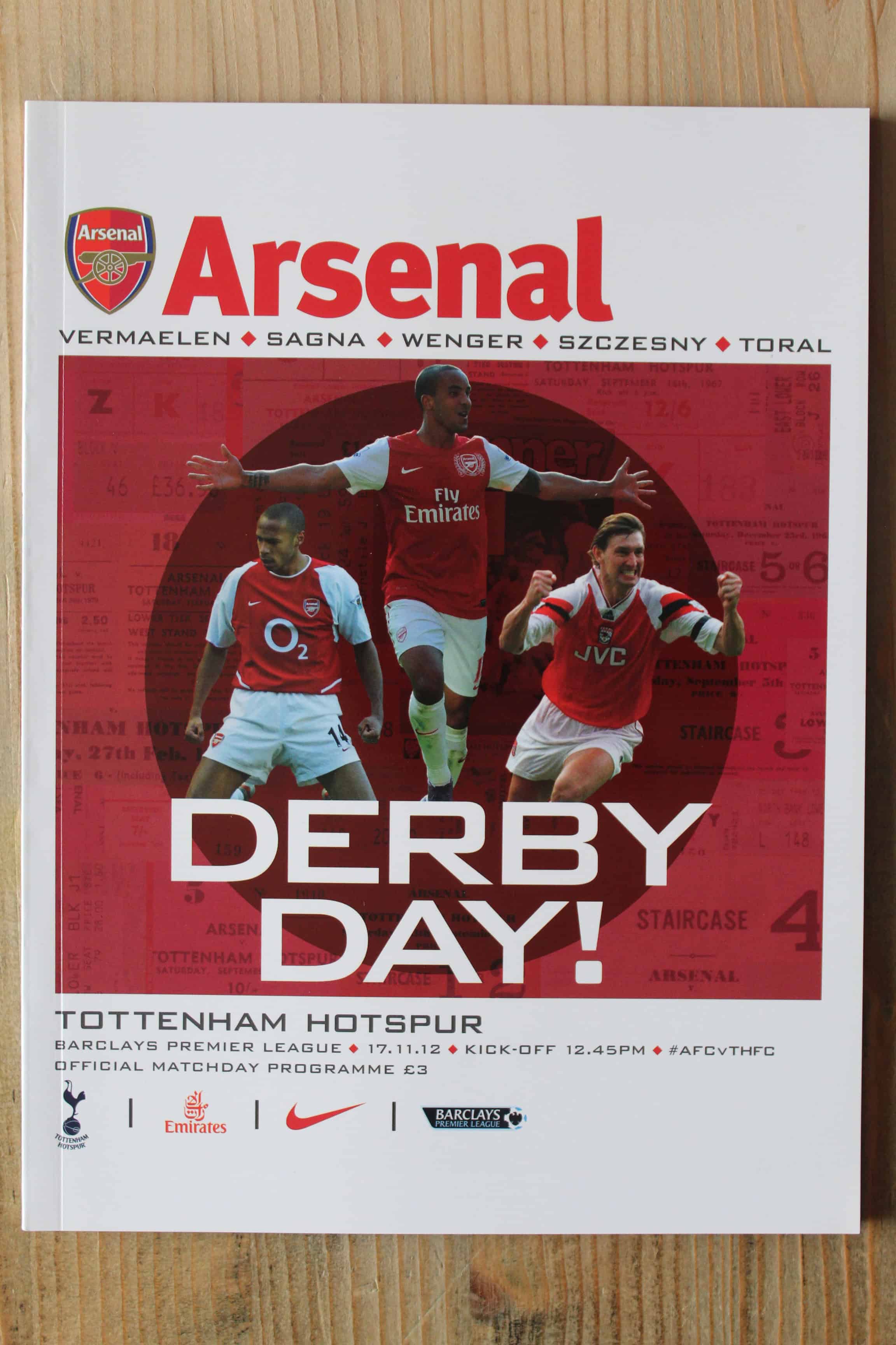 Arsenal FC v Tottenham Hotspur FC