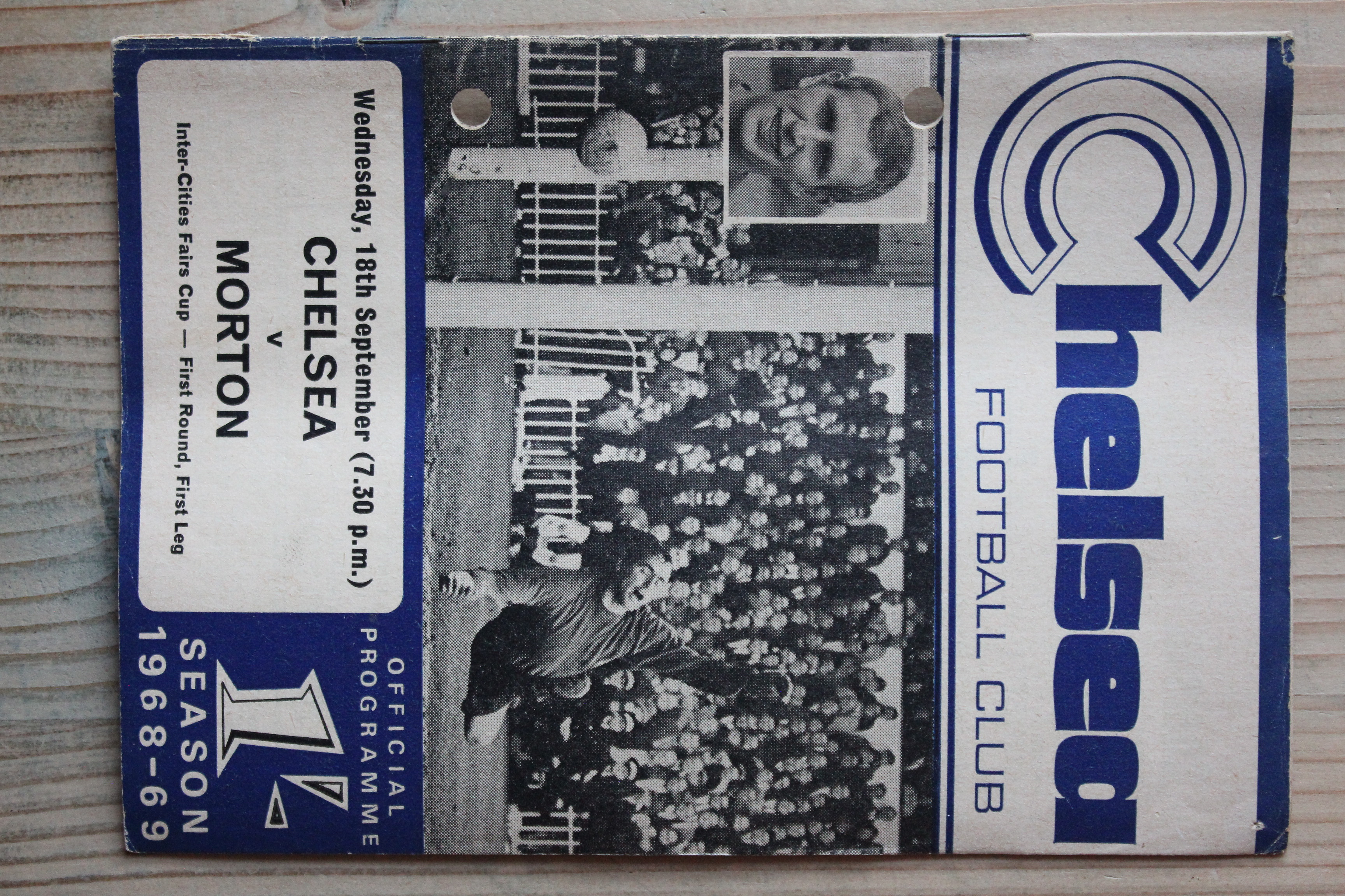 Chelsea FC v Greenock Morton