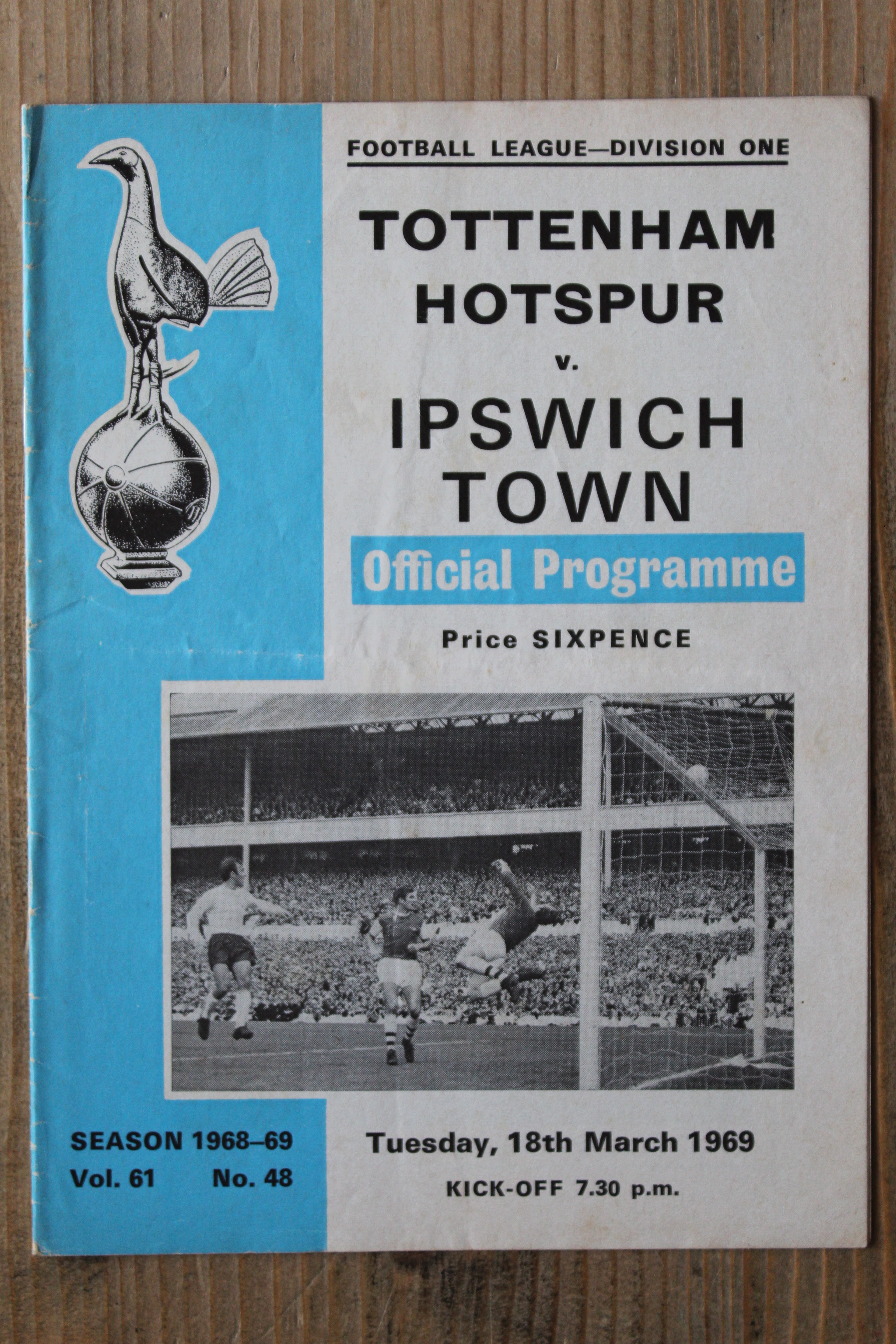 Tottenham Hotspur FC v Ipswich Town FC