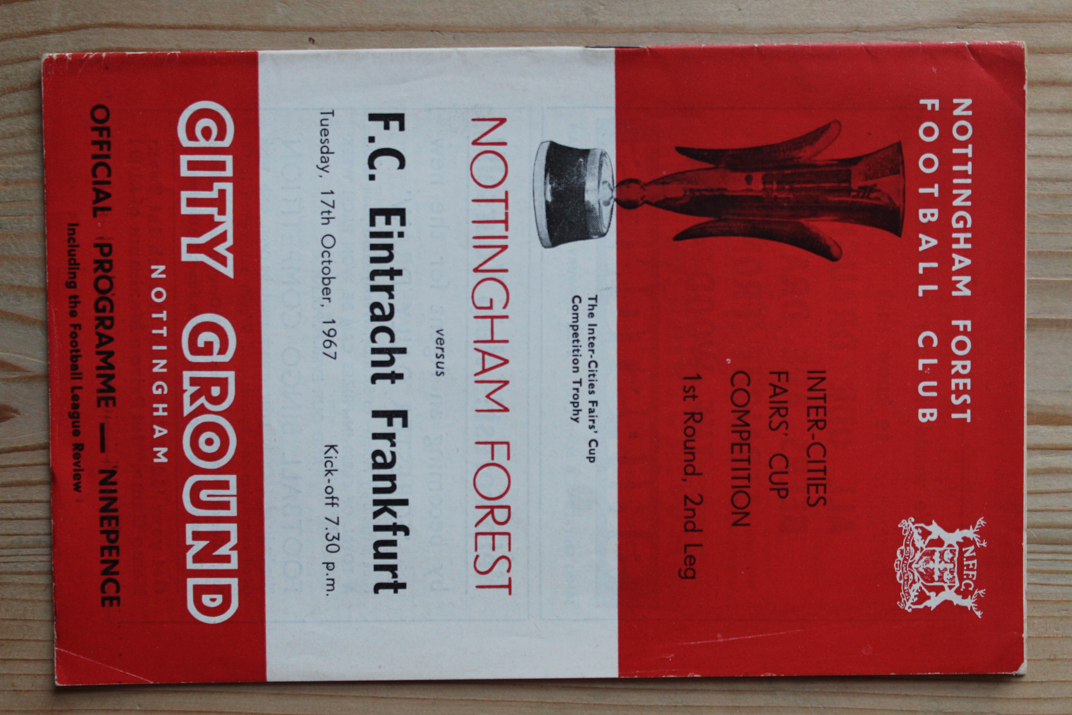 Nottingham Forest FC v Eintracht Frankfurt