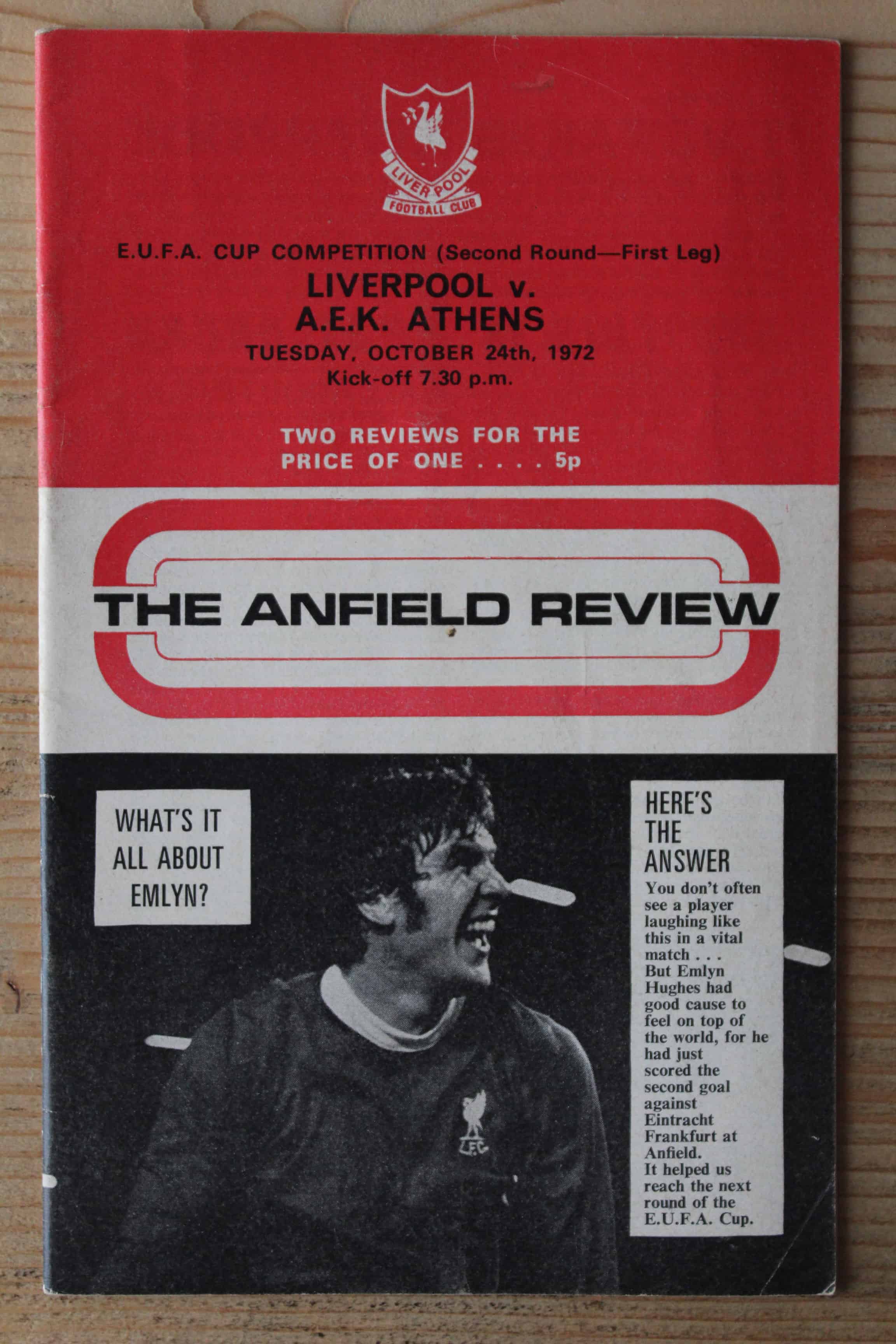 Liverpool FC v AEK Athens