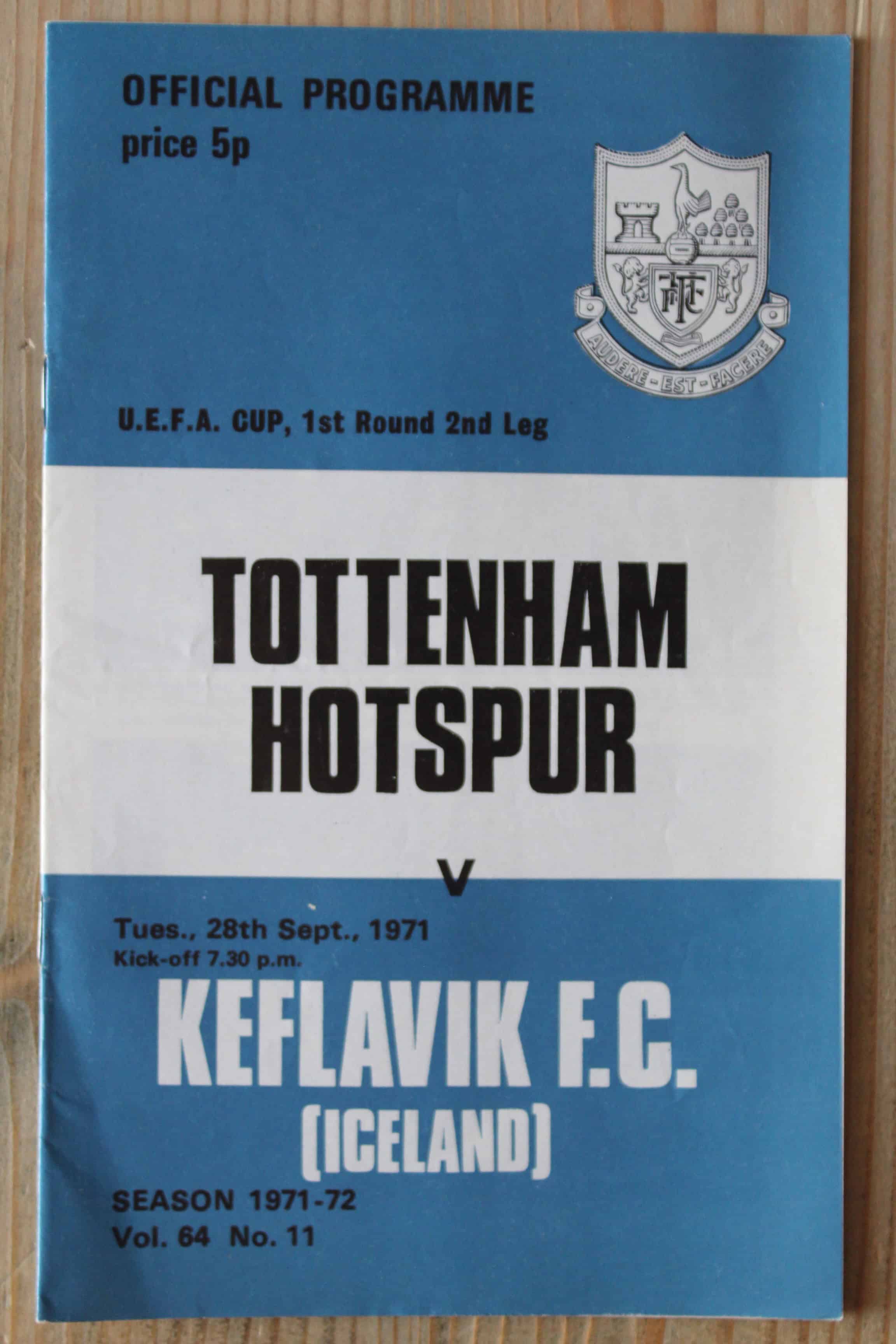 Tottenham Hotspur FC v Keflavik