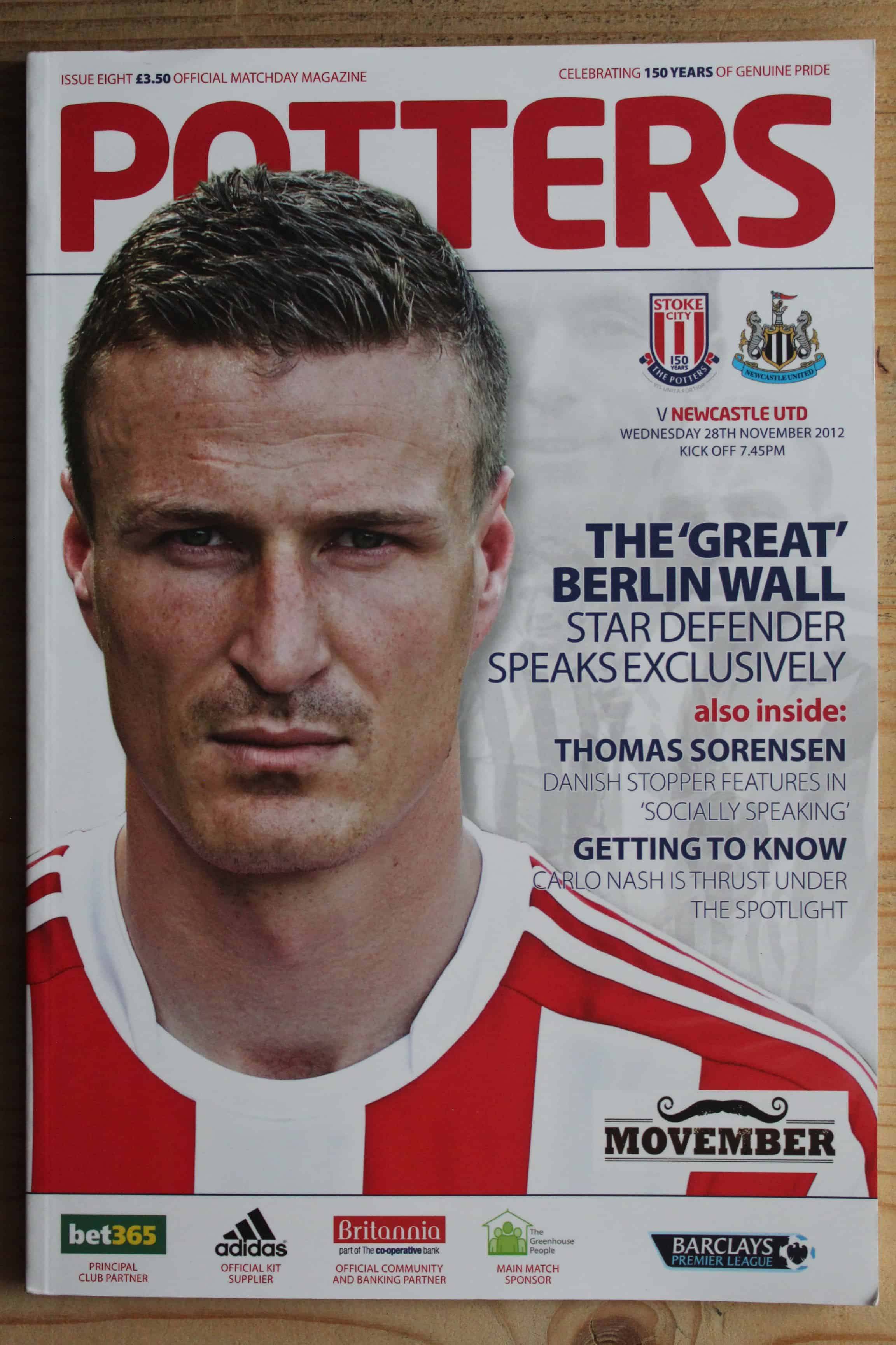 Stoke City FC v Newcastle United FC