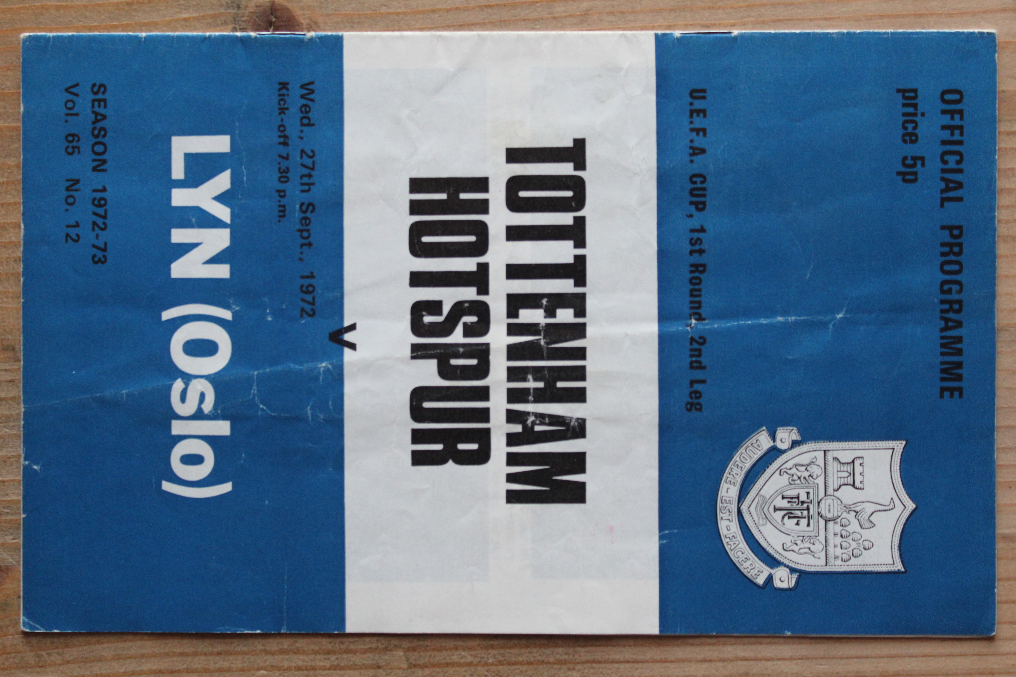 Tottenham Hotspur FC v Lyn (Oslo)