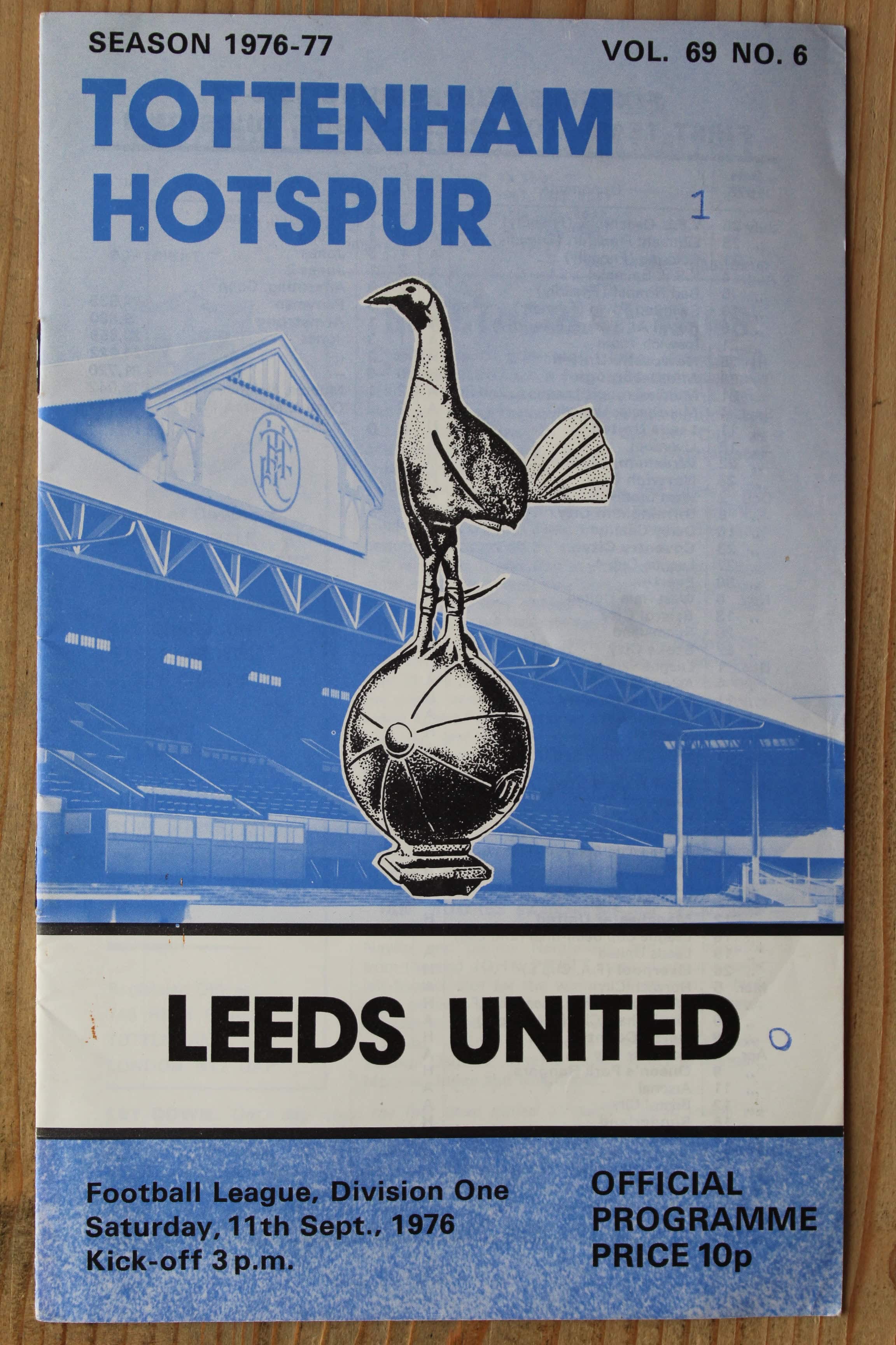 Tottenham Hotspur FC v Leeds United FC