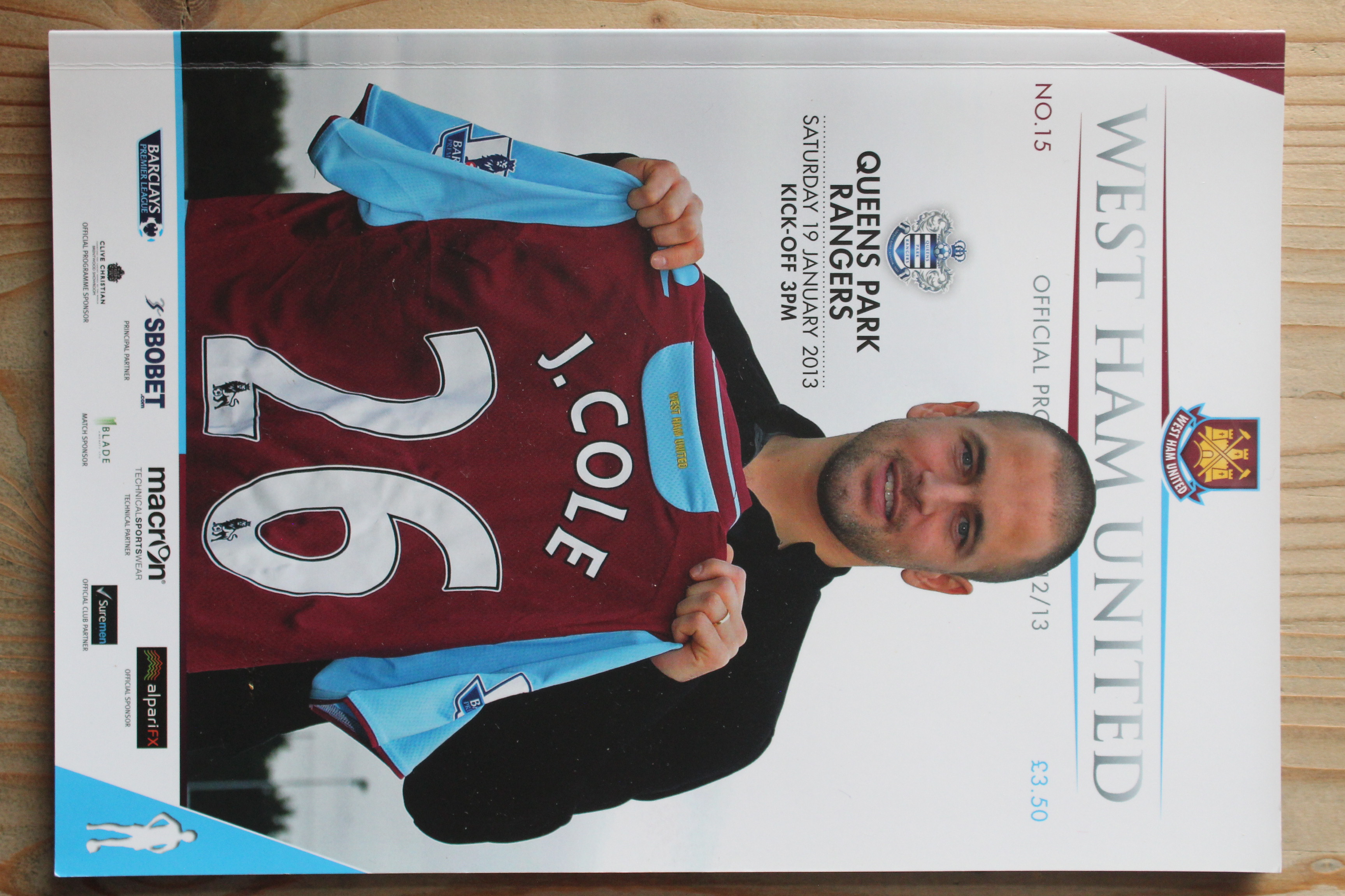 West Ham United FC v Queens Park Rangers FC
