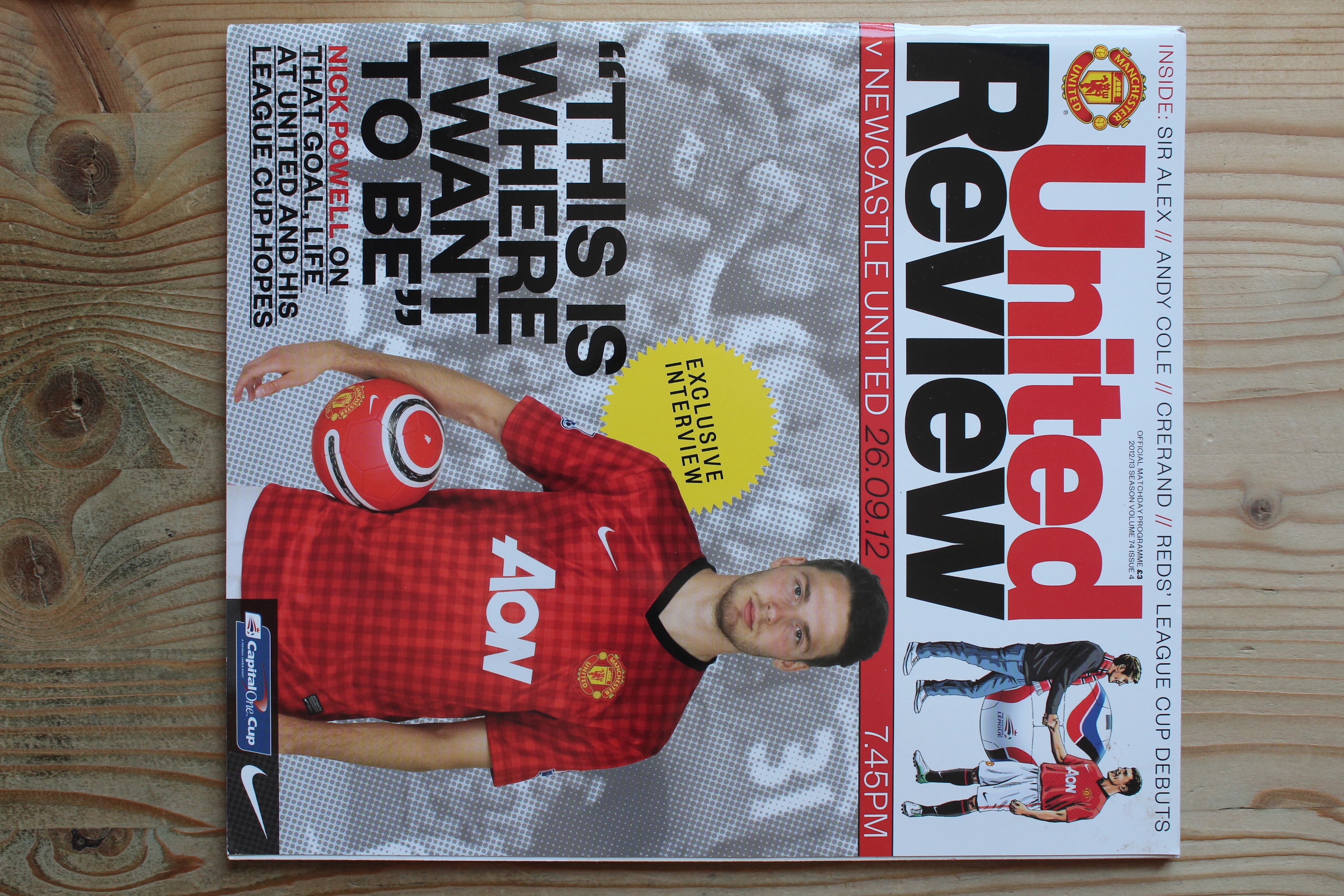 Manchester United FC v Newcastle United FC