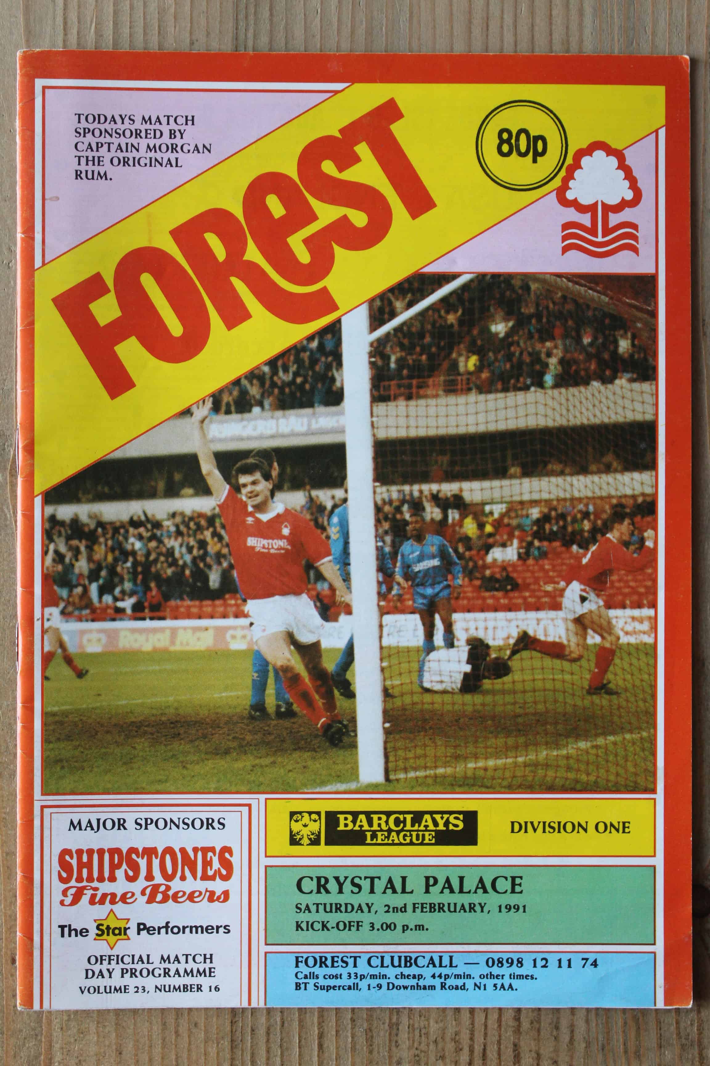 Nottingham Forest FC v Crystal Palace FC