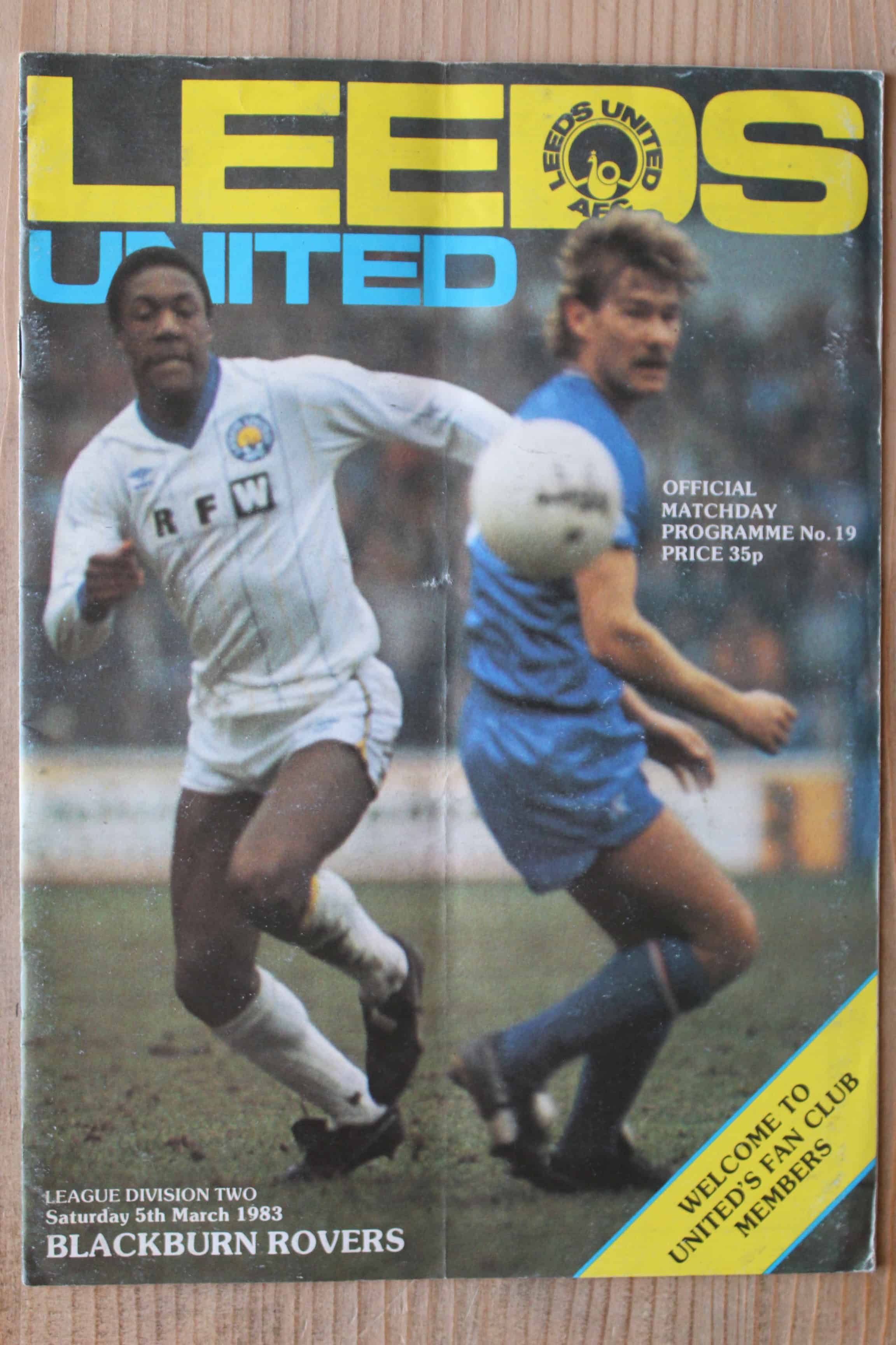 Leeds United FC v Blackburn Rovers FC