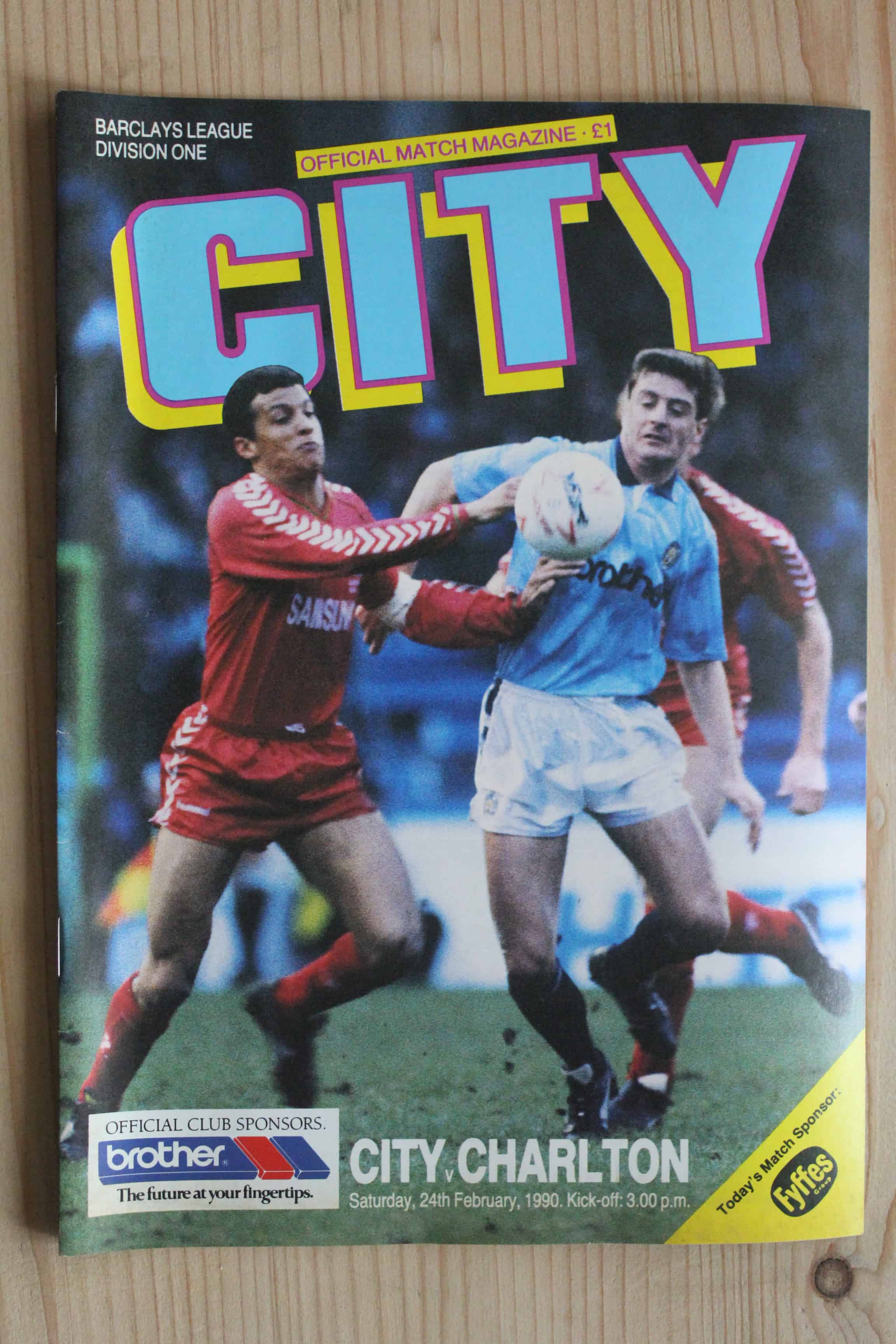 Manchester City FC v Charlton Athletic FC