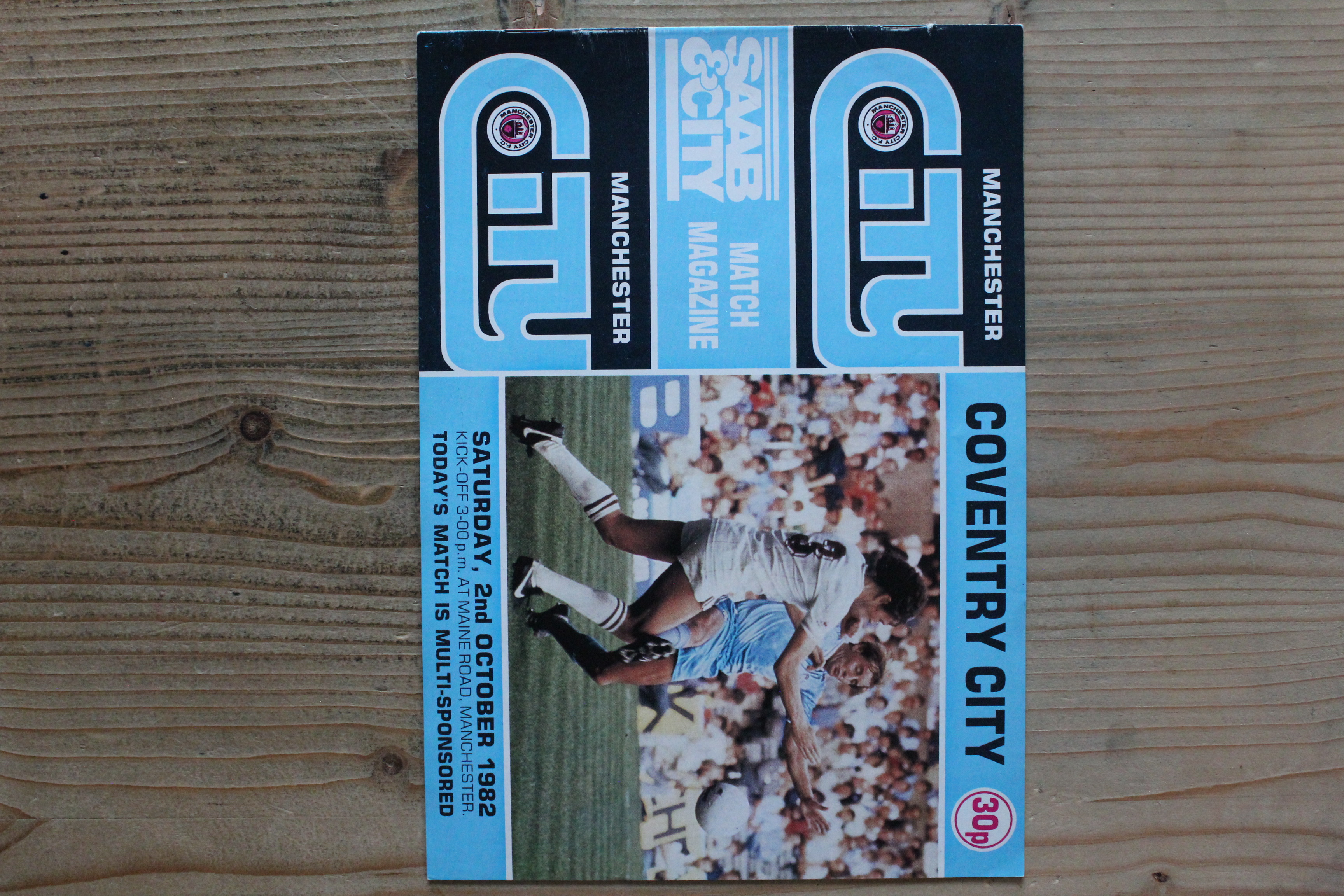 Manchester City FC v Coventry City FC