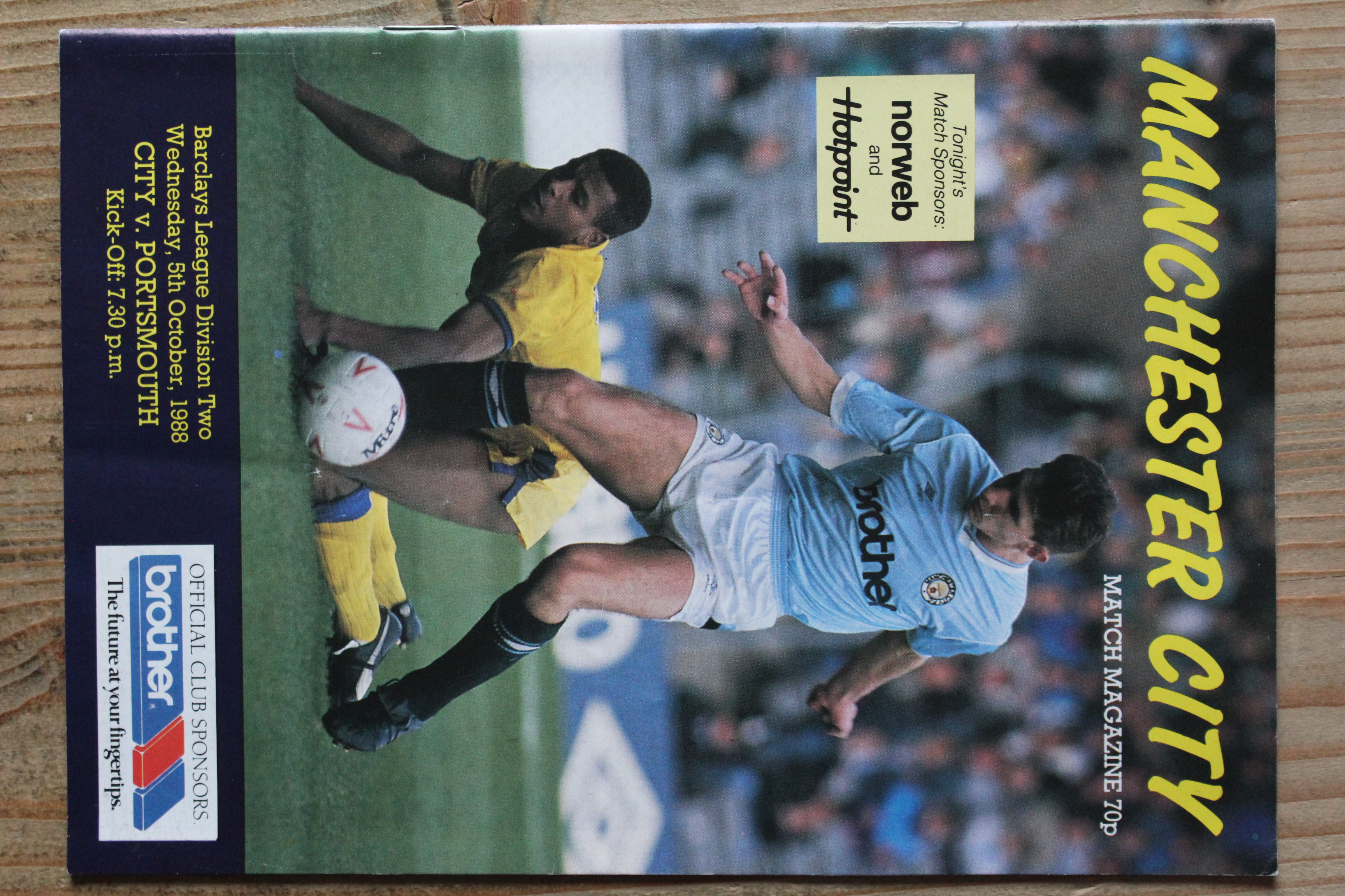 Manchester City FC v Portsmouth FC