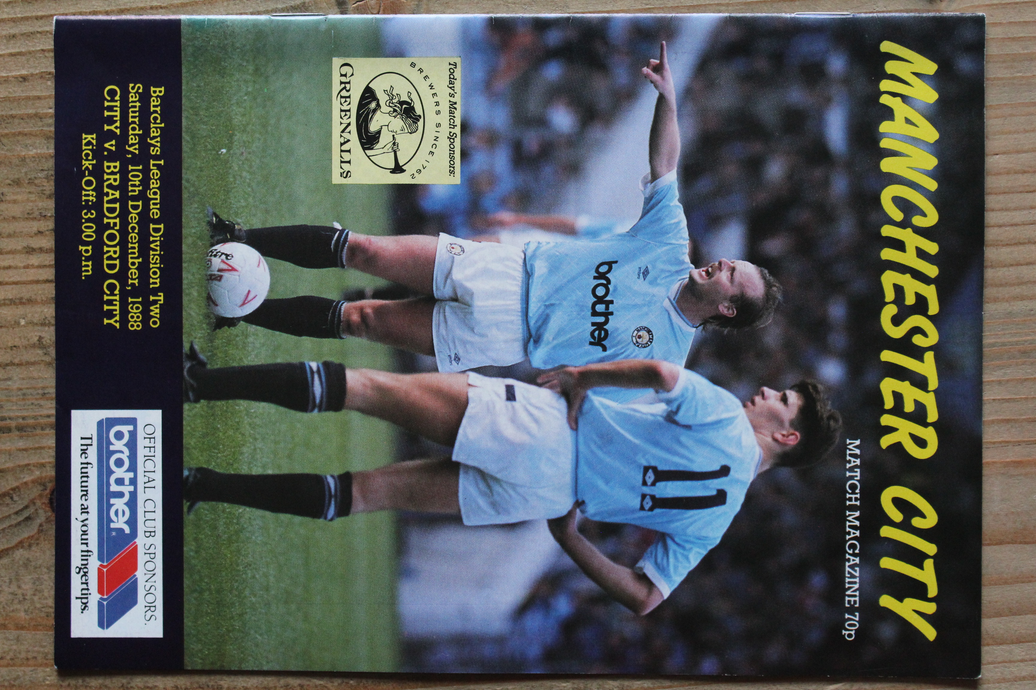 Manchester City FC v Bradford City FC