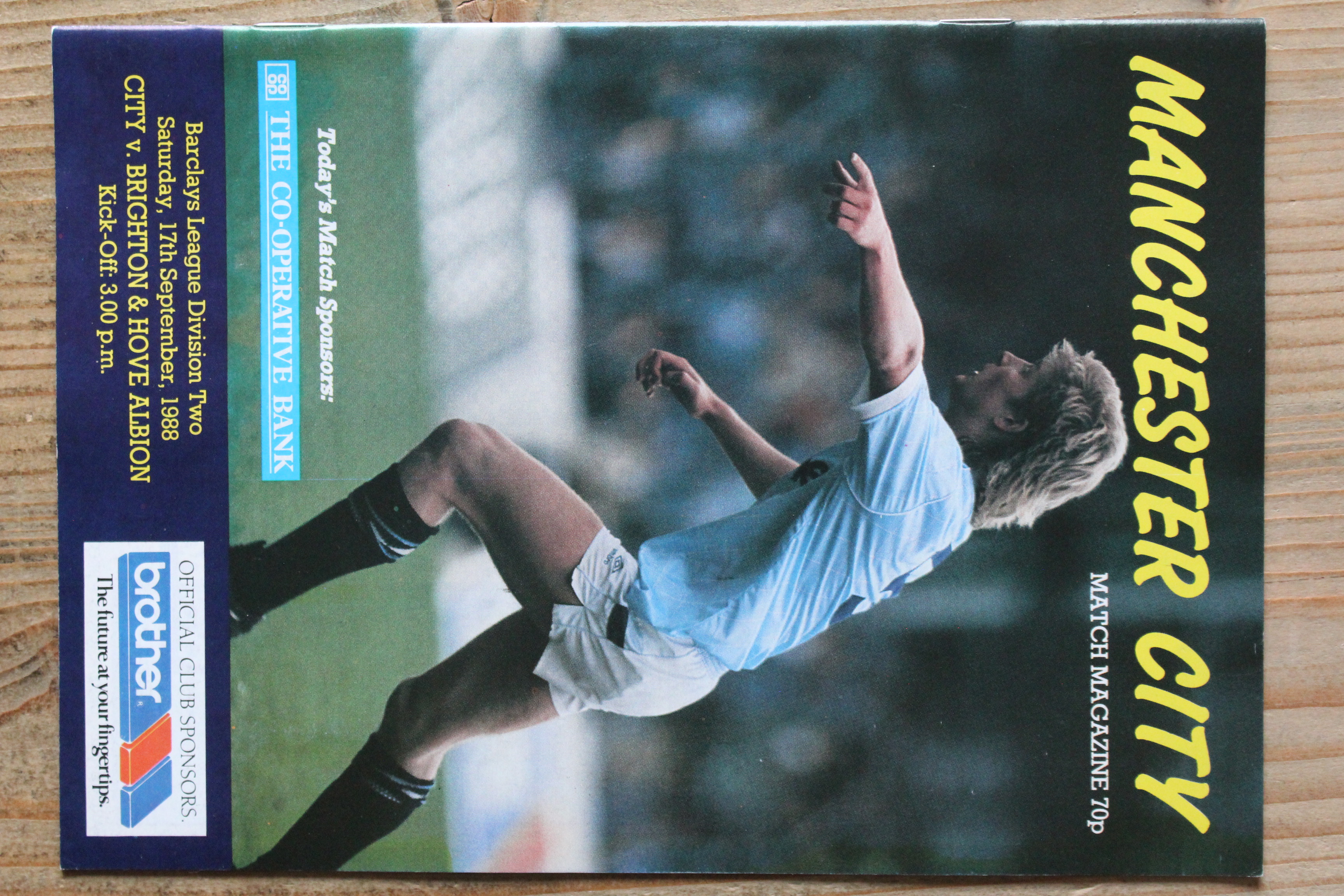 Manchester City FC v Brighton & Hove Albion FC