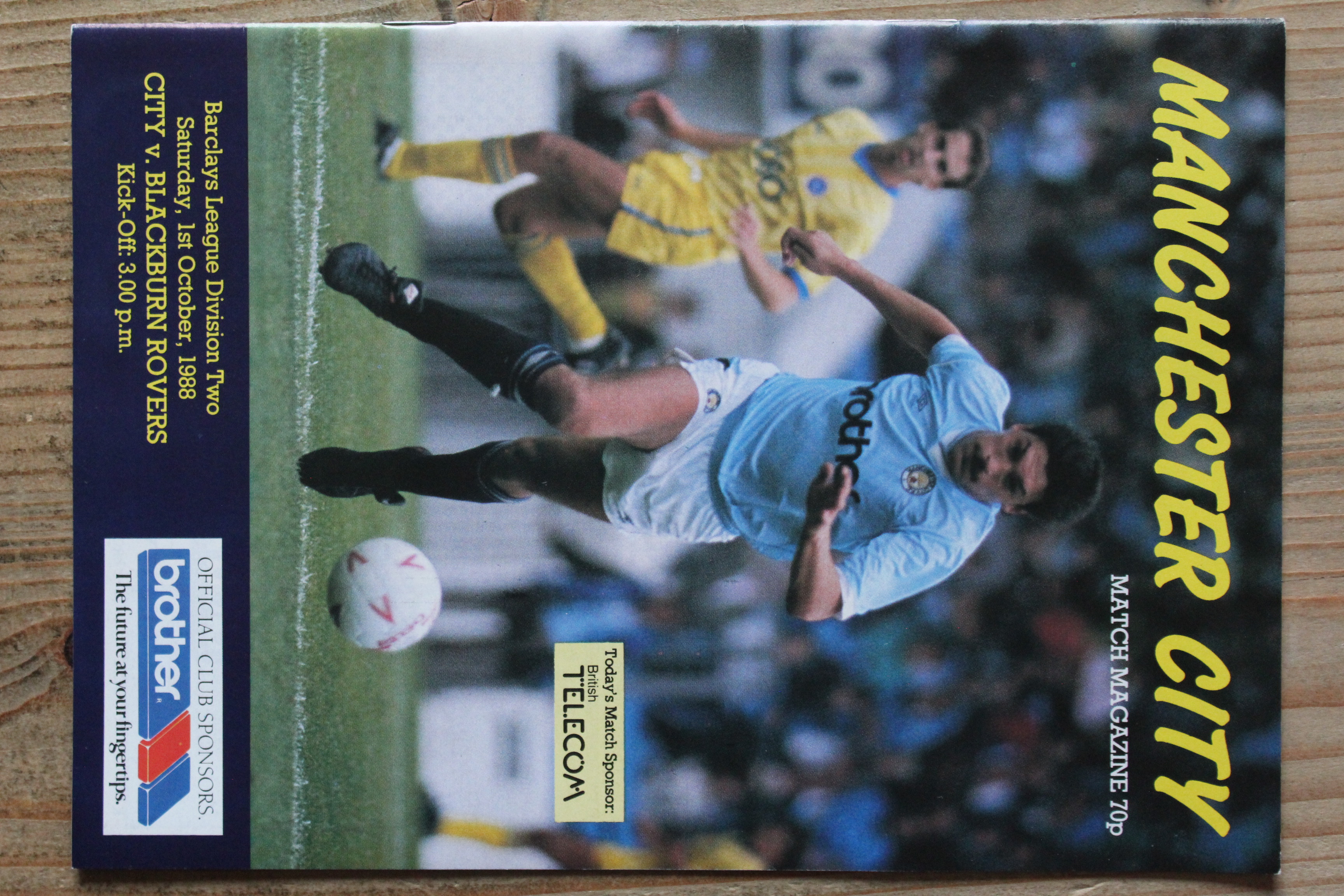 Manchester City FC v Blackburn Rovers FC