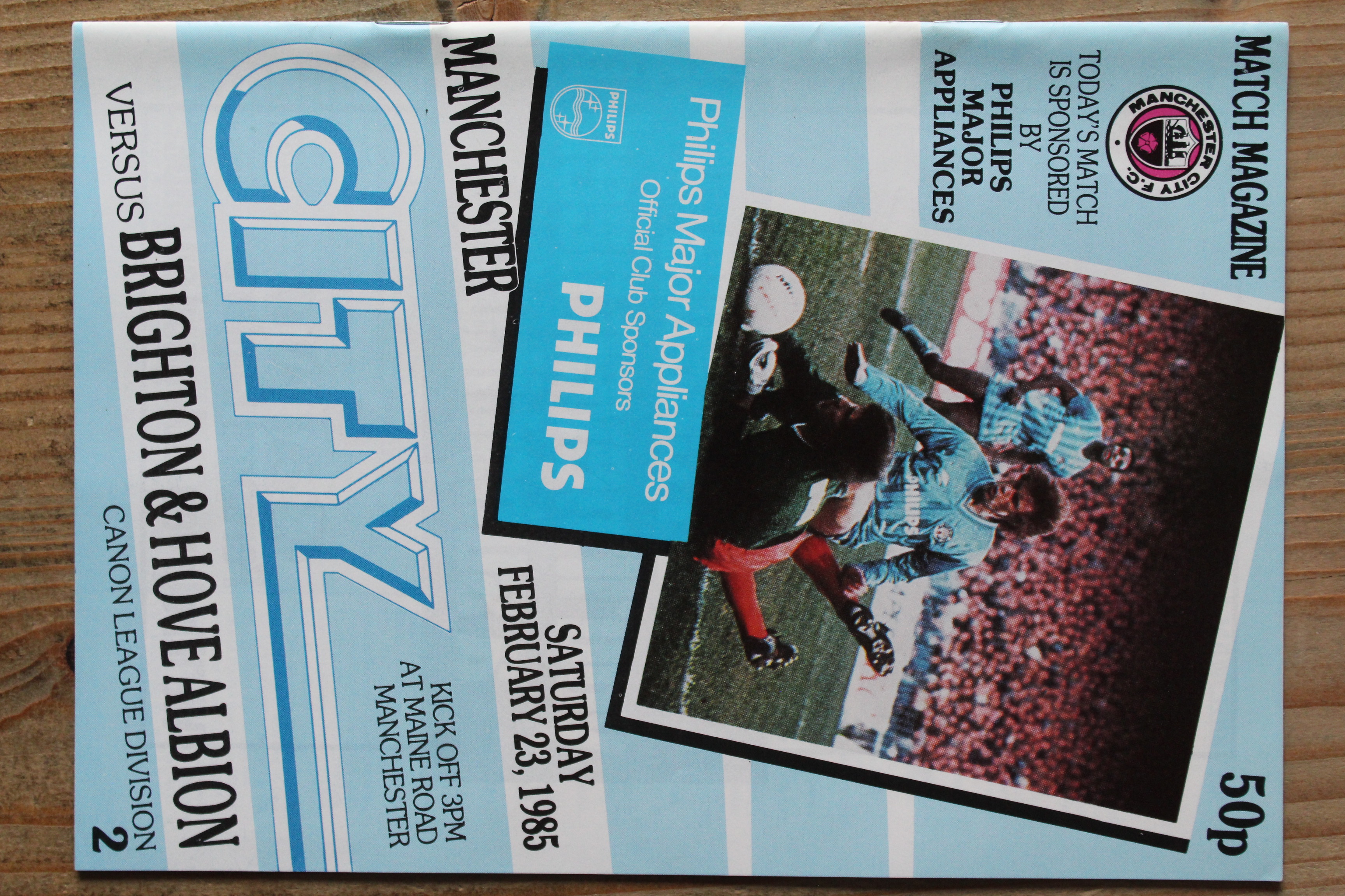 Manchester City FC v Brighton & Hove Albion FC