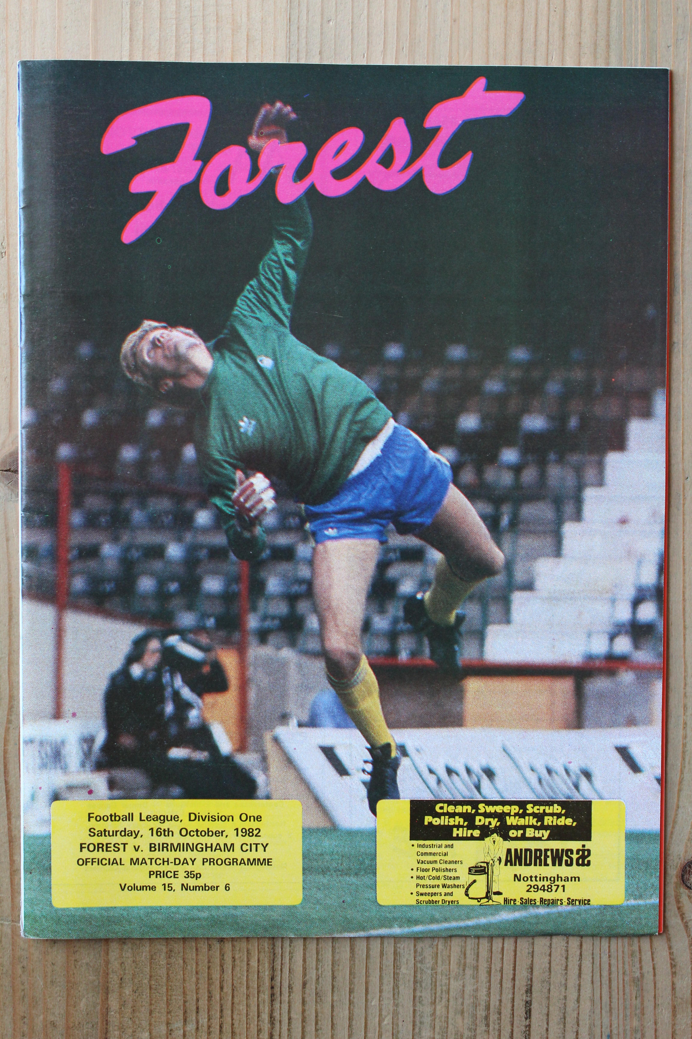 Nottingham Forest FC v Birmingham City FC