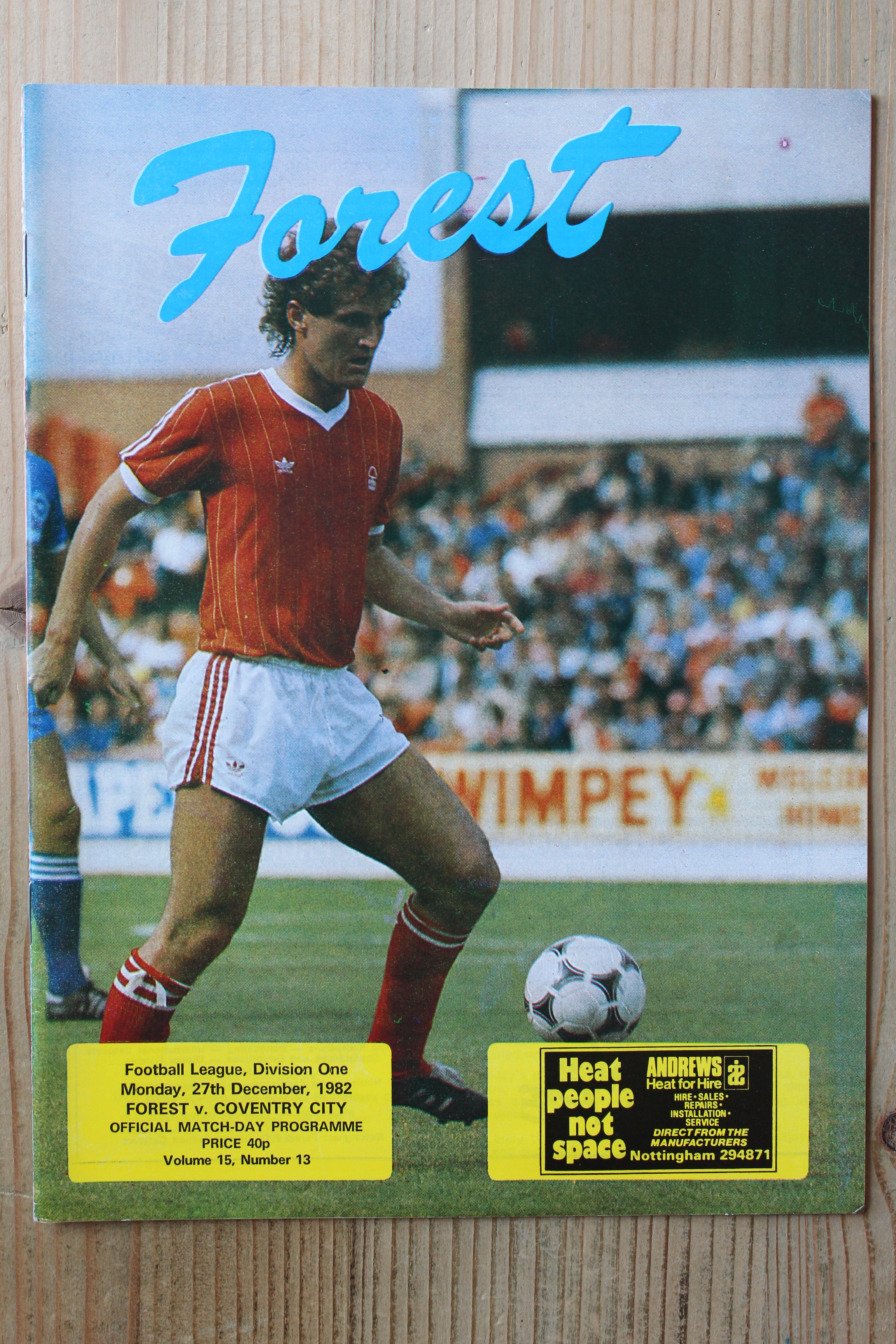 Nottingham Forest FC v Coventry City FC