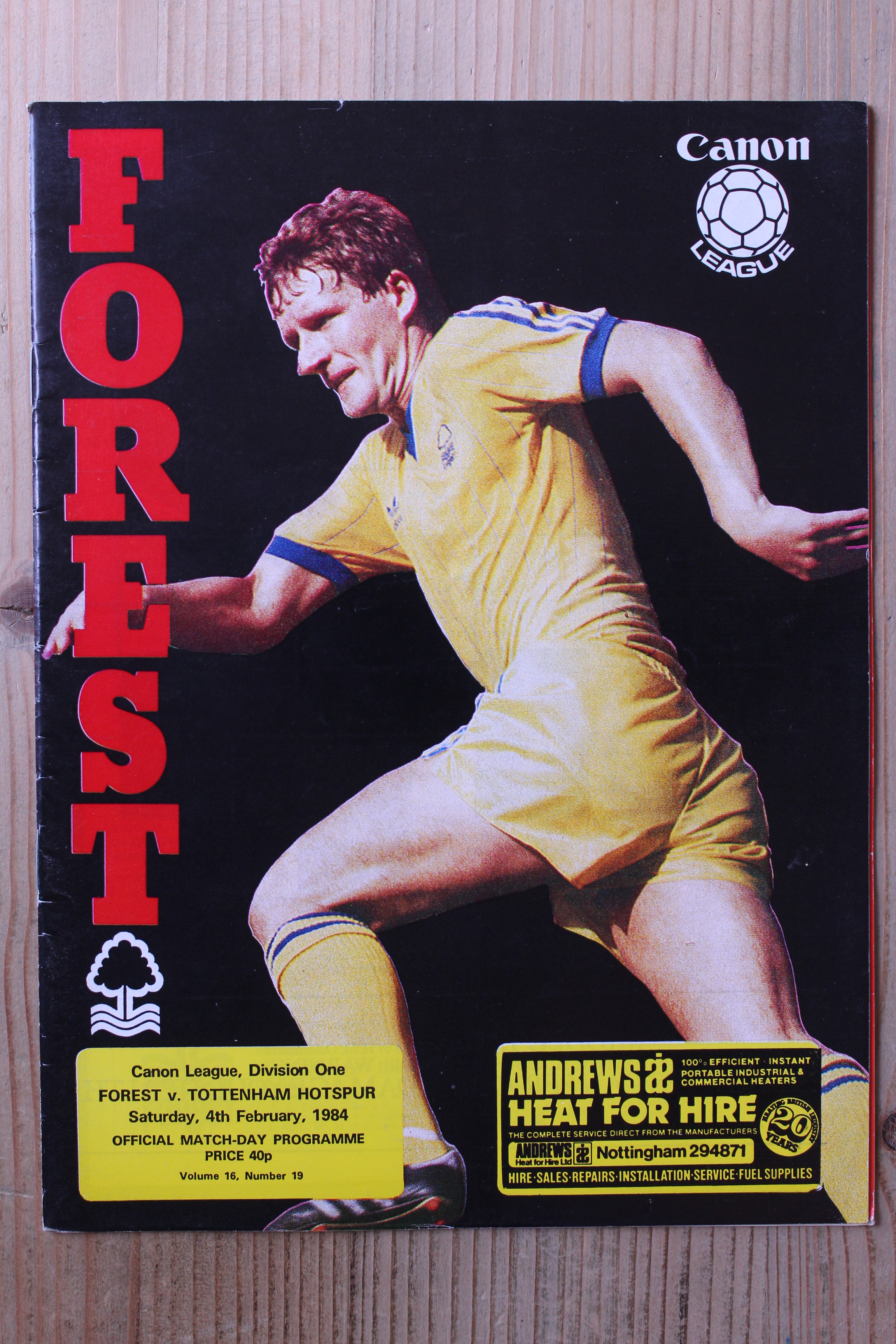 Nottingham Forest FC v Tottenham Hotspur FC