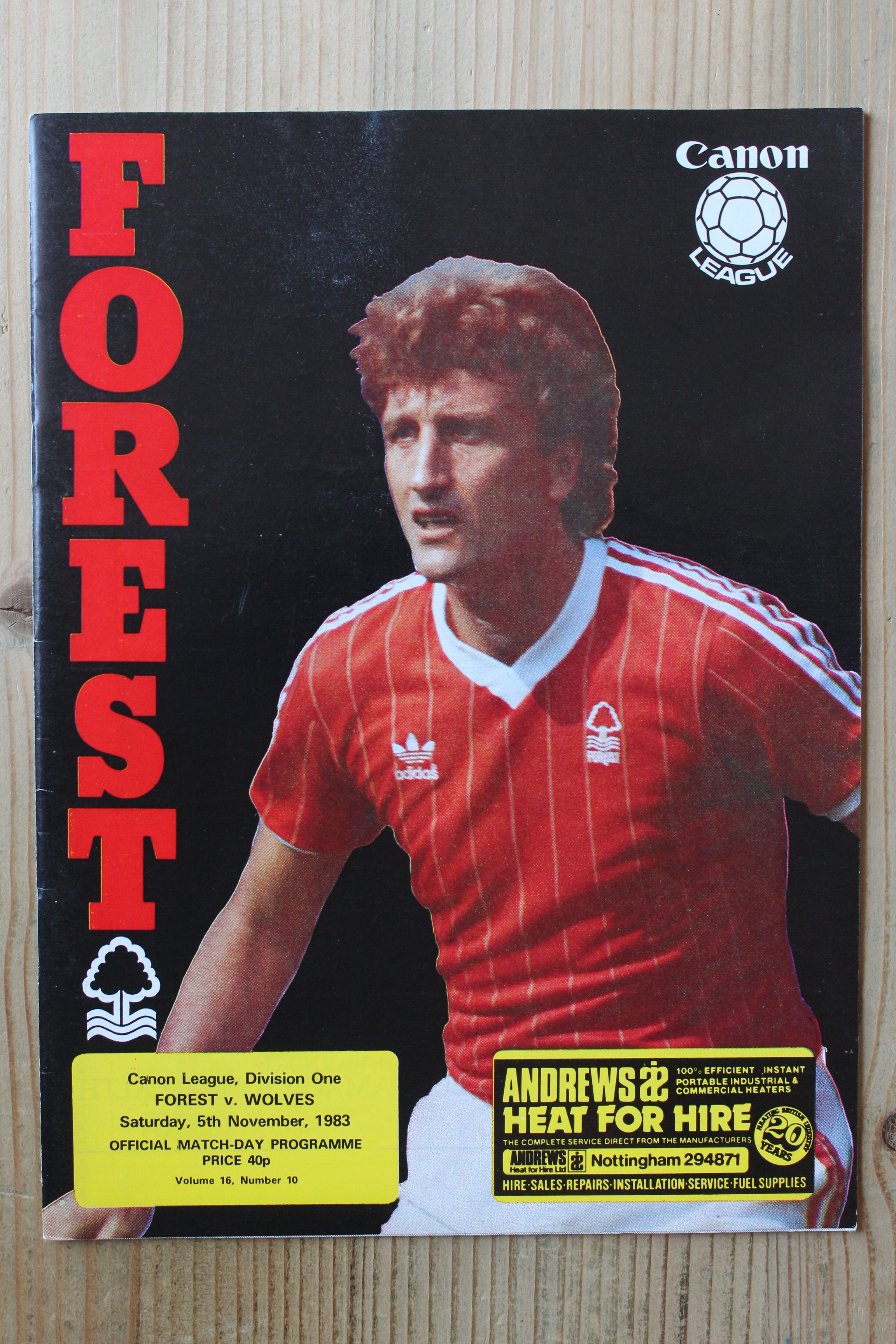 Nottingham Forest FC v Wolverhampton Wanderers FC