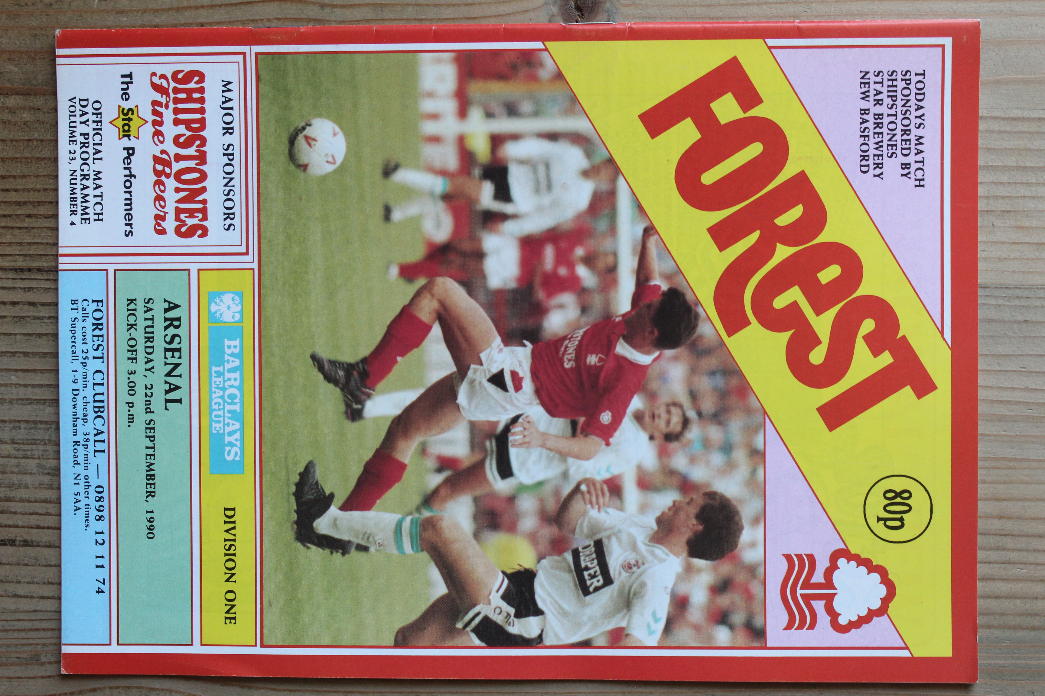 Nottingham Forest FC v Arsenal FC