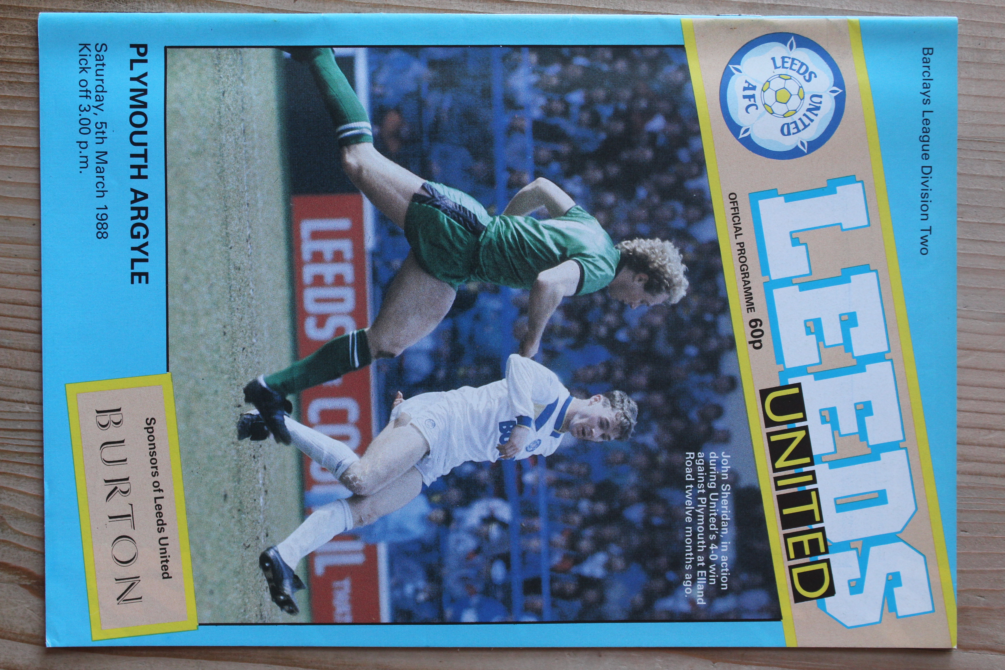 Leeds United FC v Plymouth Argyle FC