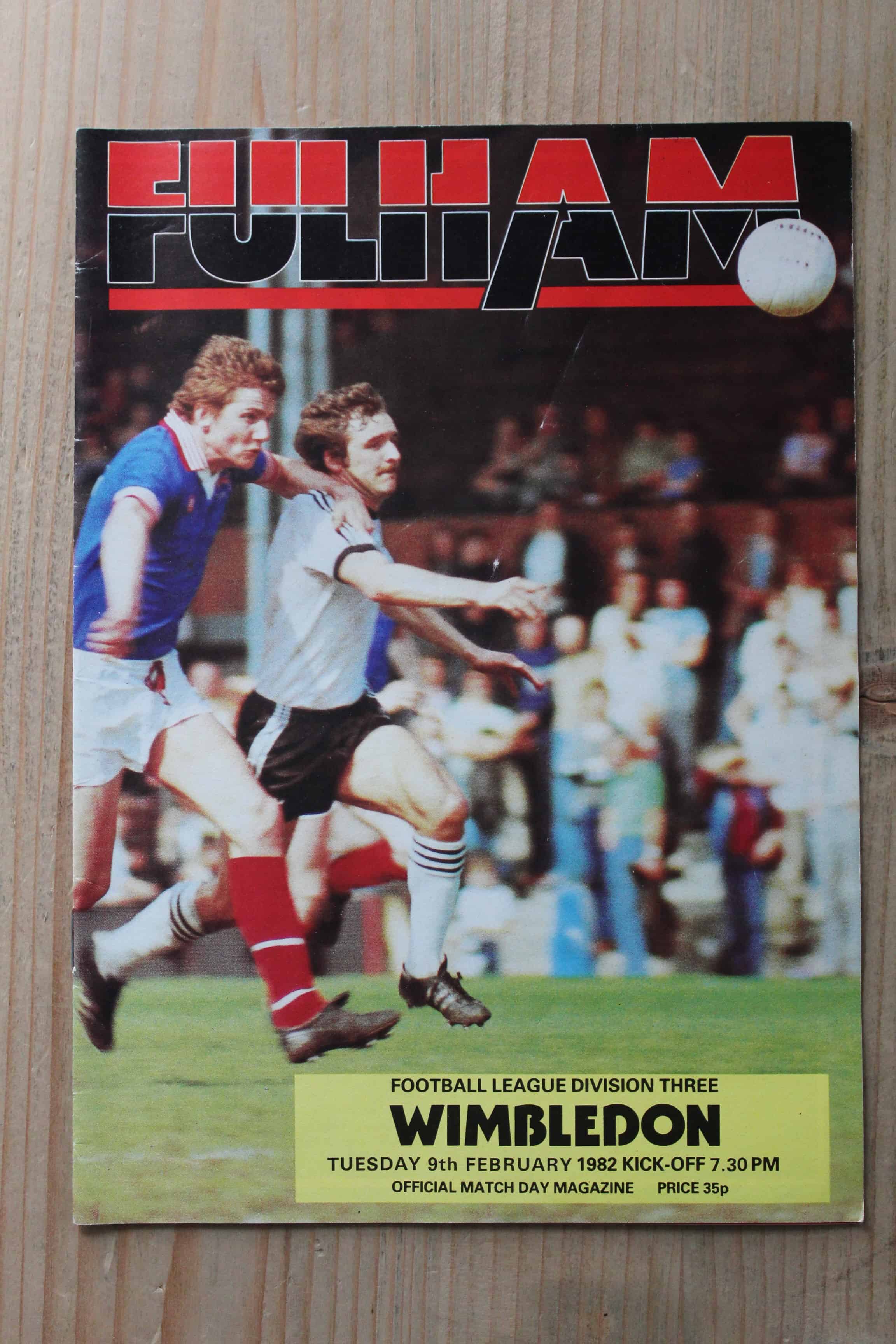 Fulham FC v Wimbledon