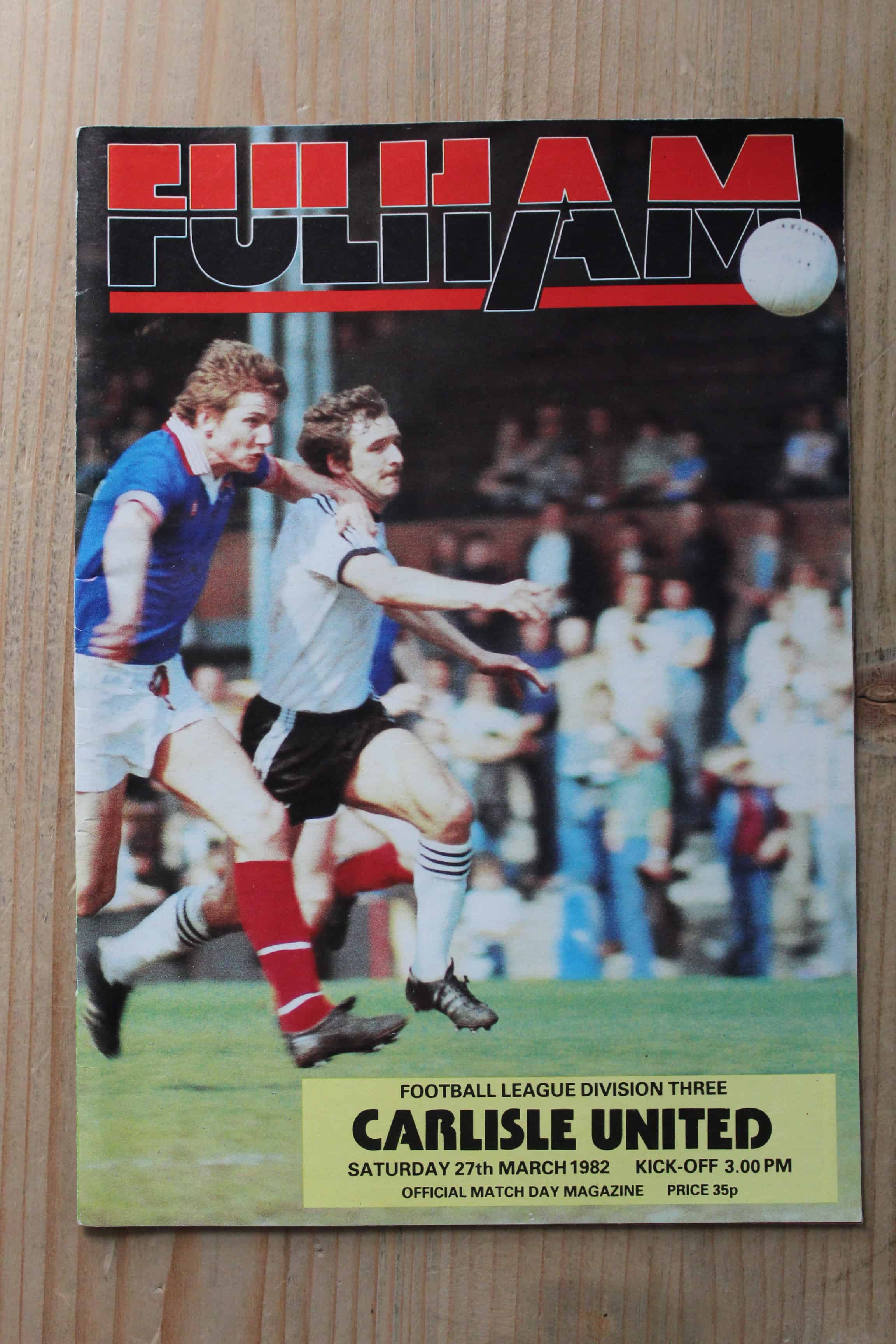 Fulham FC v Carlisle United FC