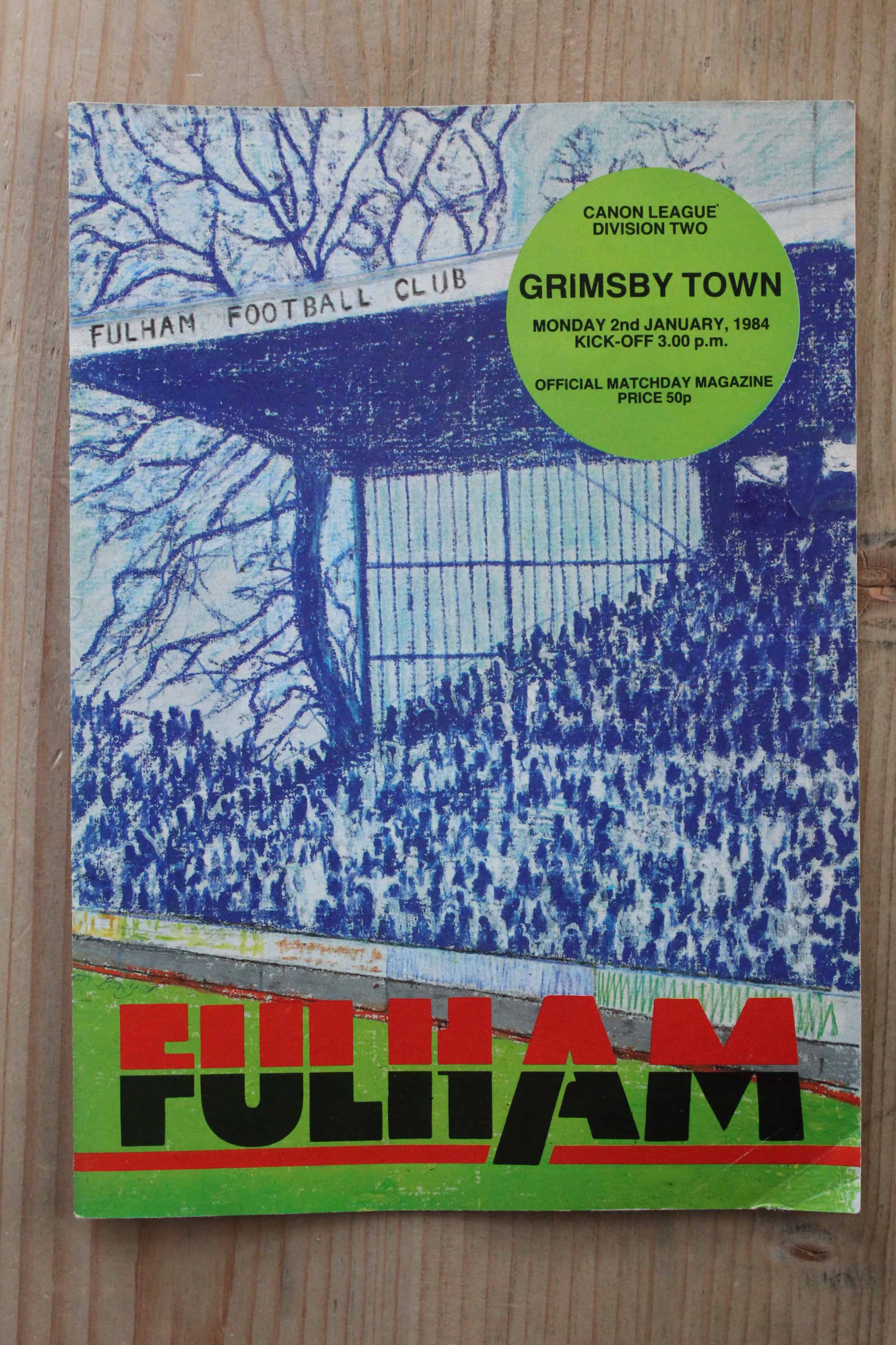 Fulham FC v Grimsby Town FC