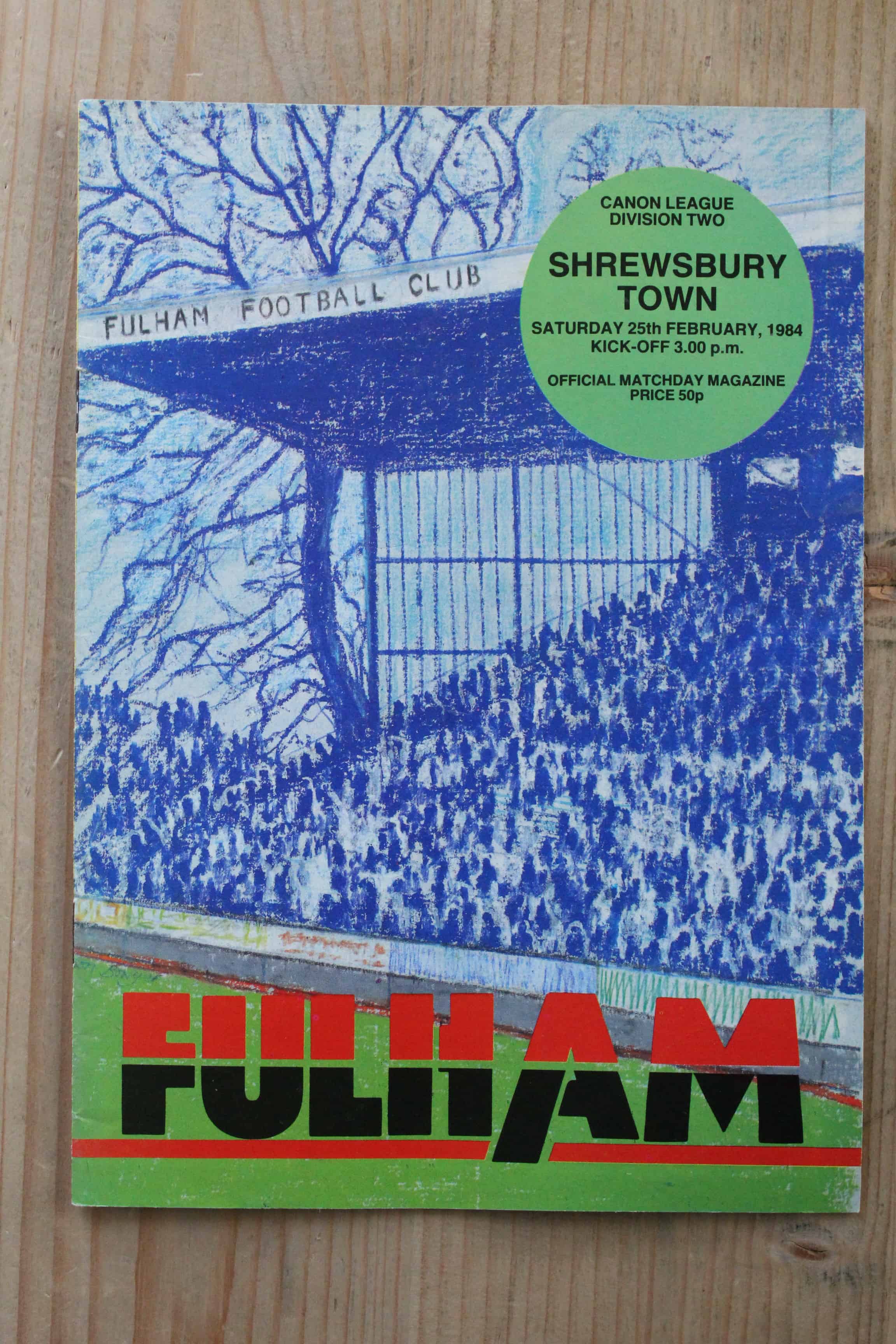 Fulham FC v Shrewsbury Town FC