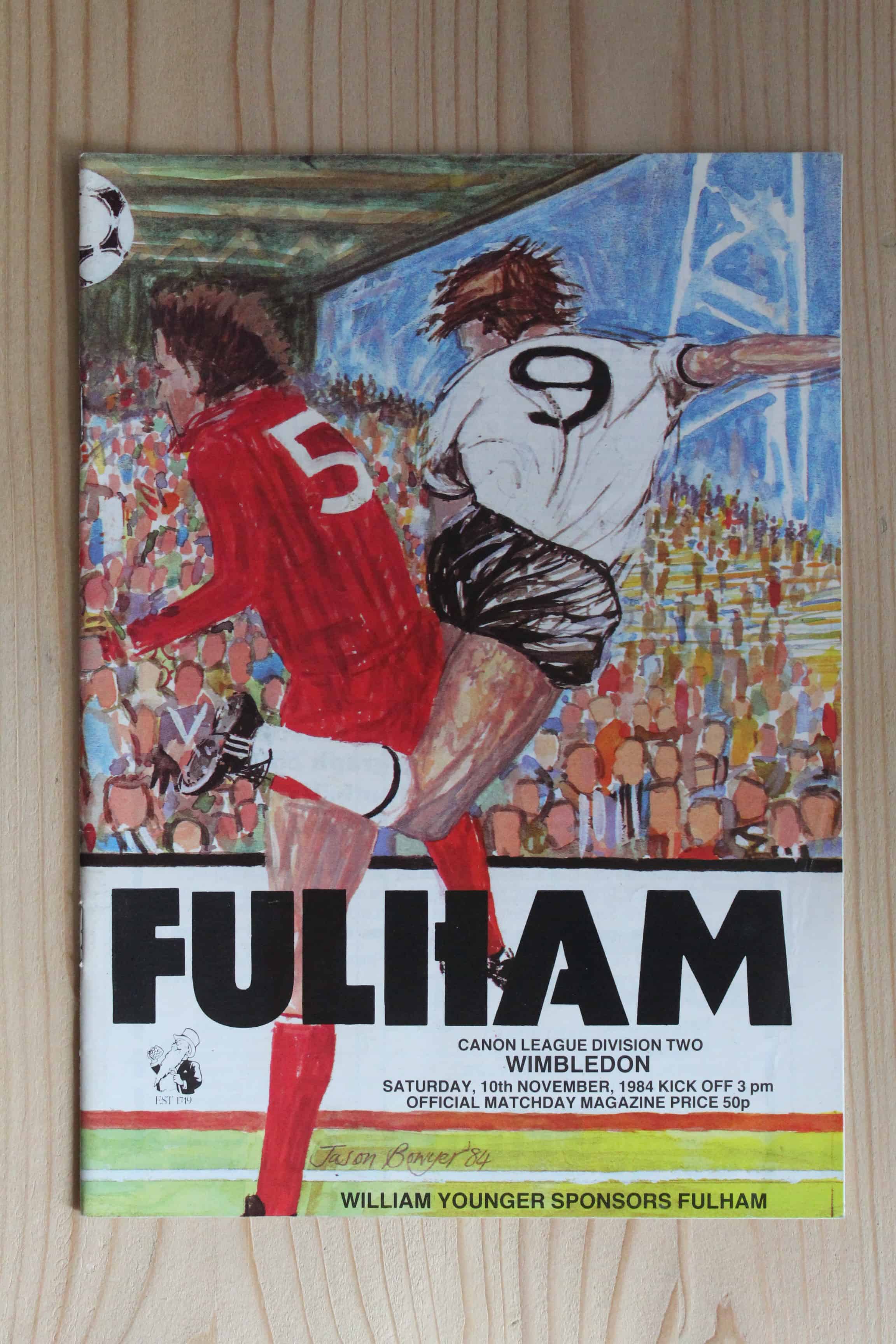 Fulham FC v Wimbledon