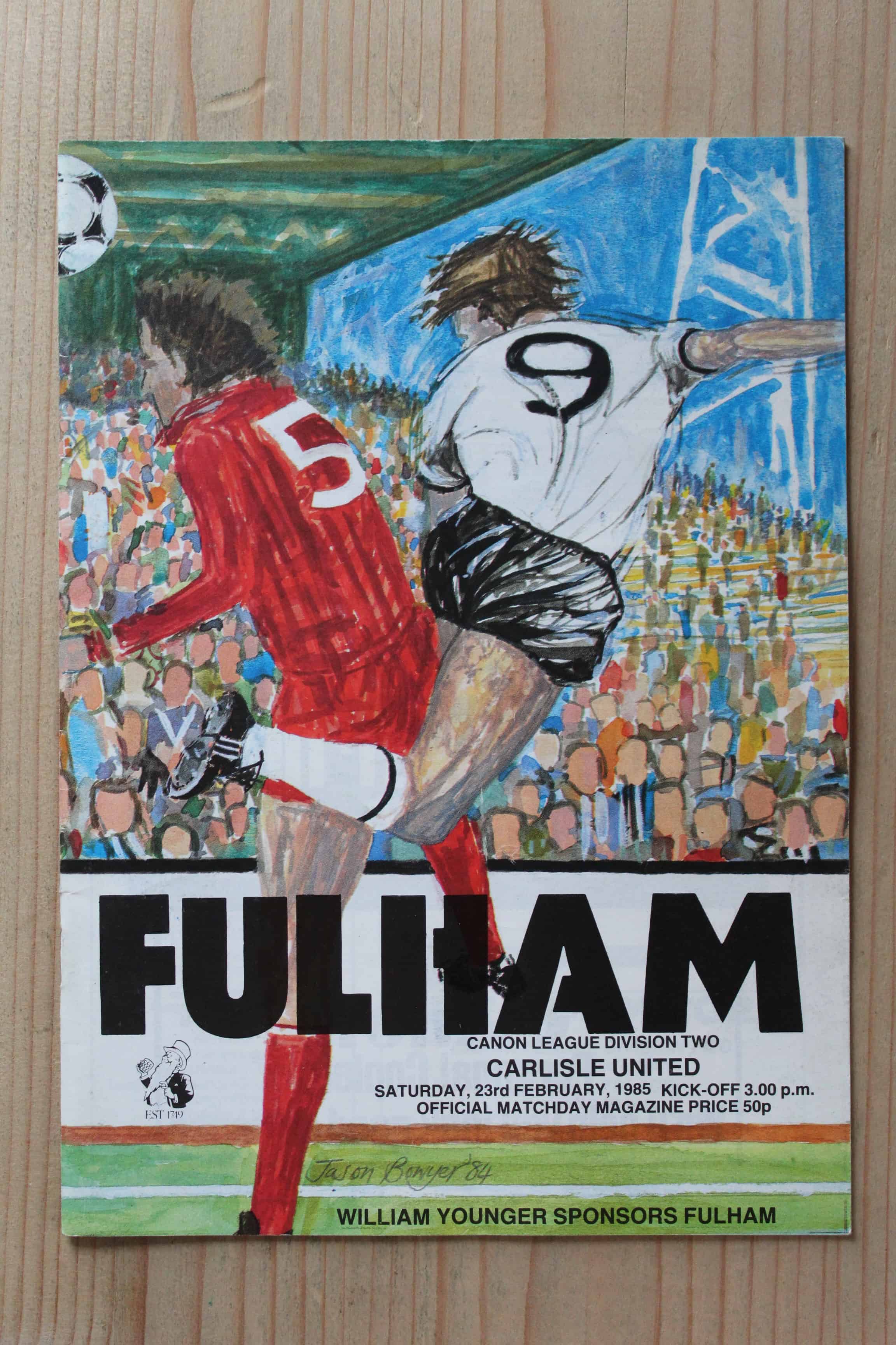 Fulham FC v Carlisle United FC