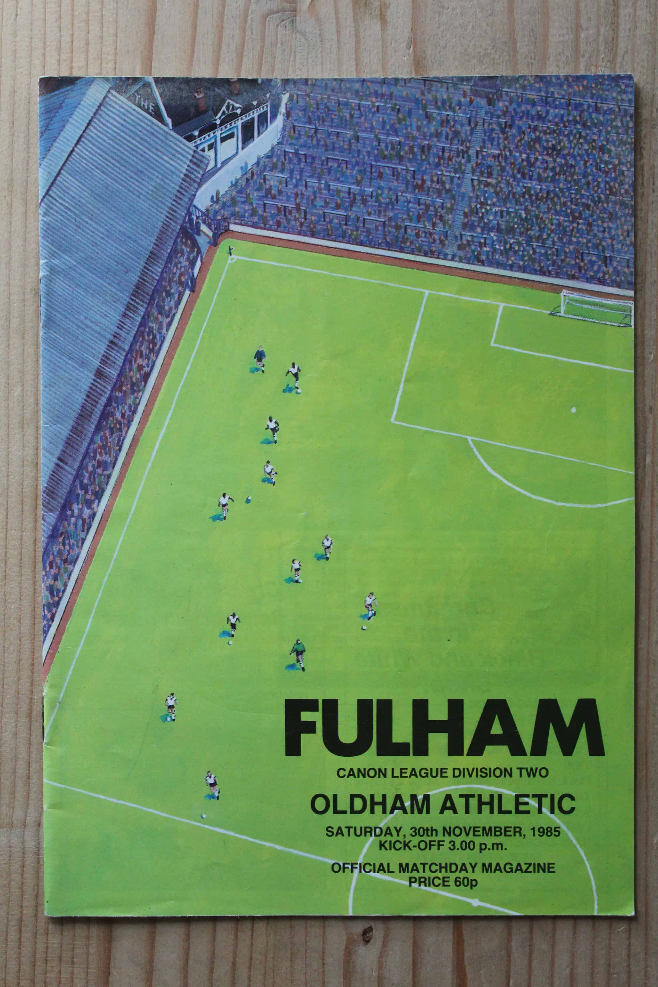 Fulham FC v Oldham Athletic FC