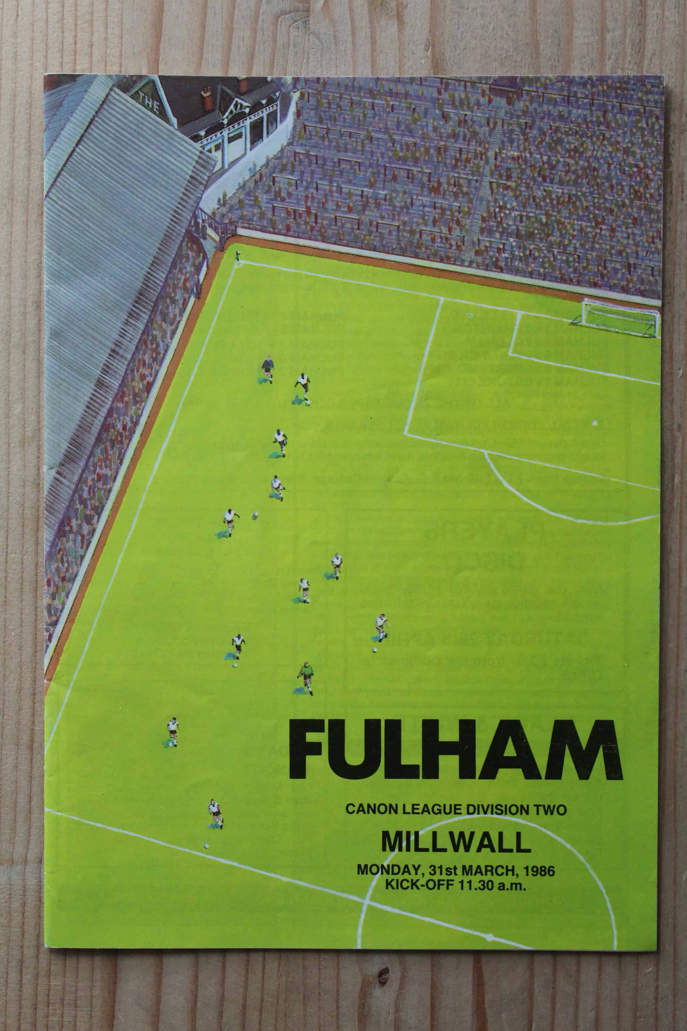 Fulham FC v Millwall FC