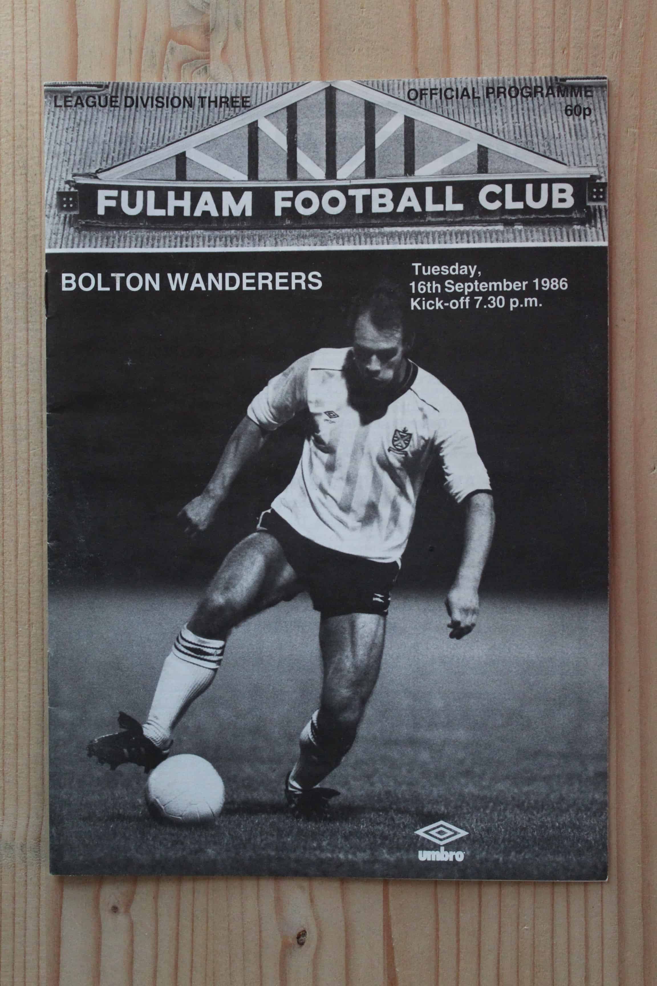 Fulham FC v Bolton Wanderers FC