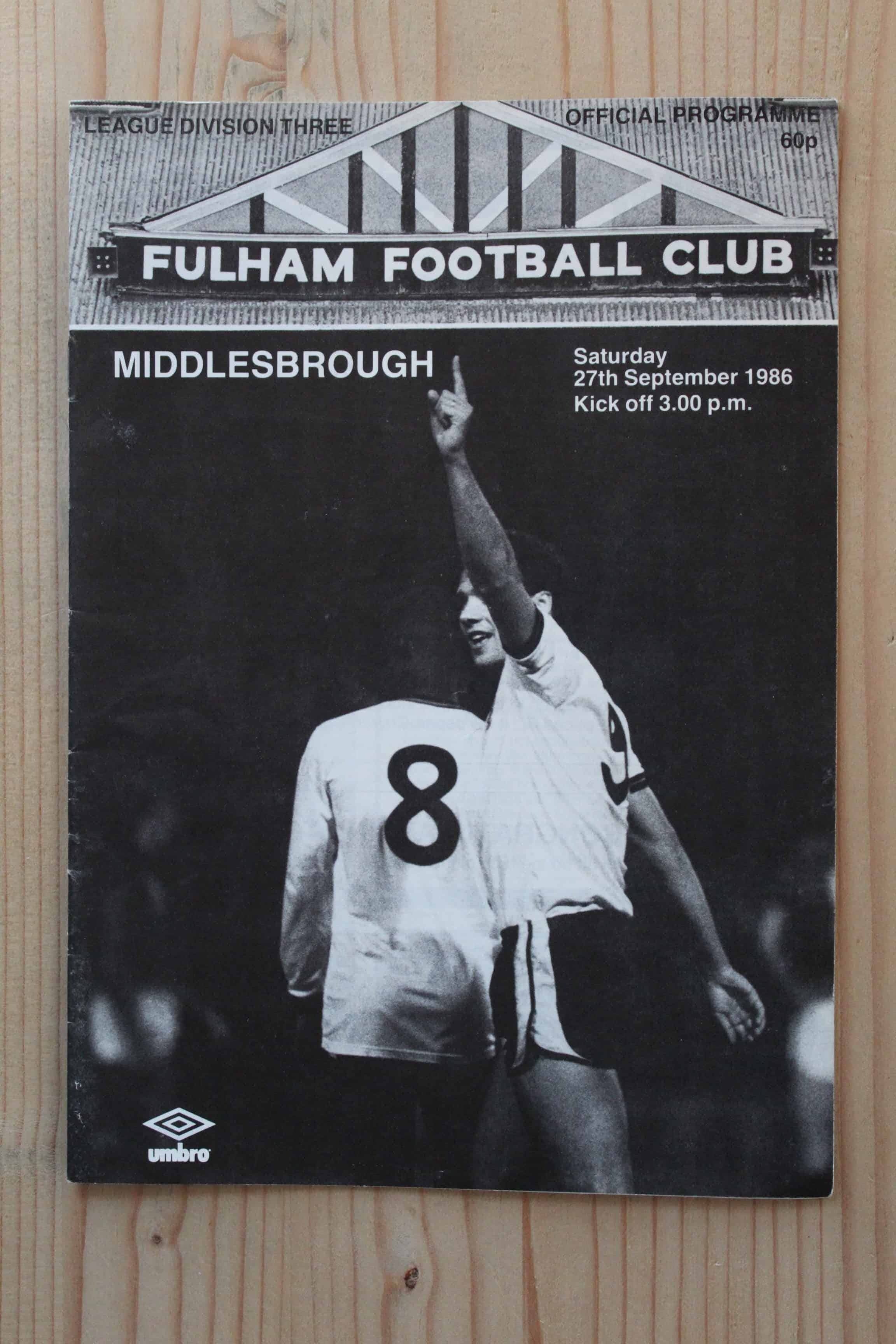 Fulham FC v Middlesbrough FC