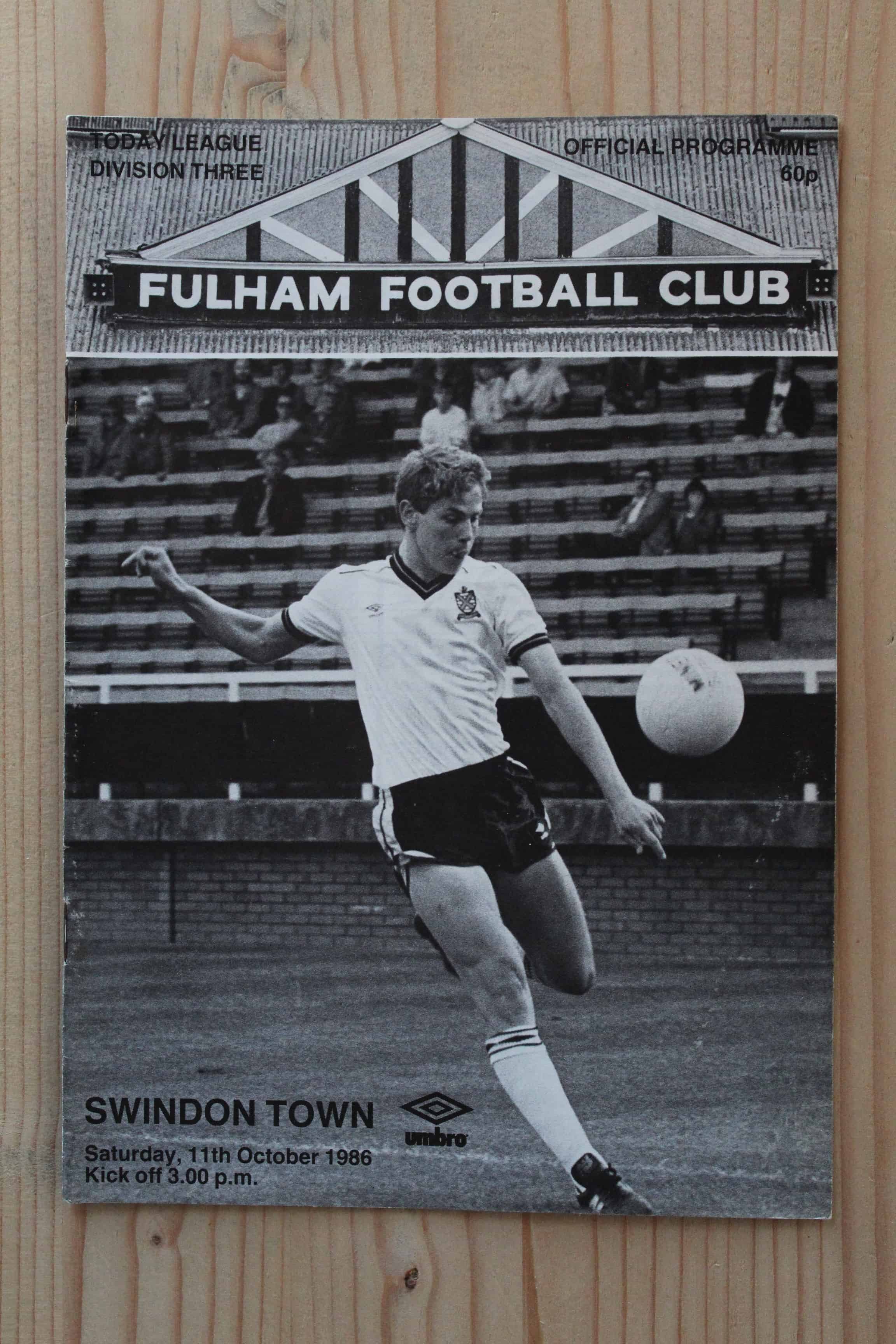 Fulham FC v Swindon Town FC