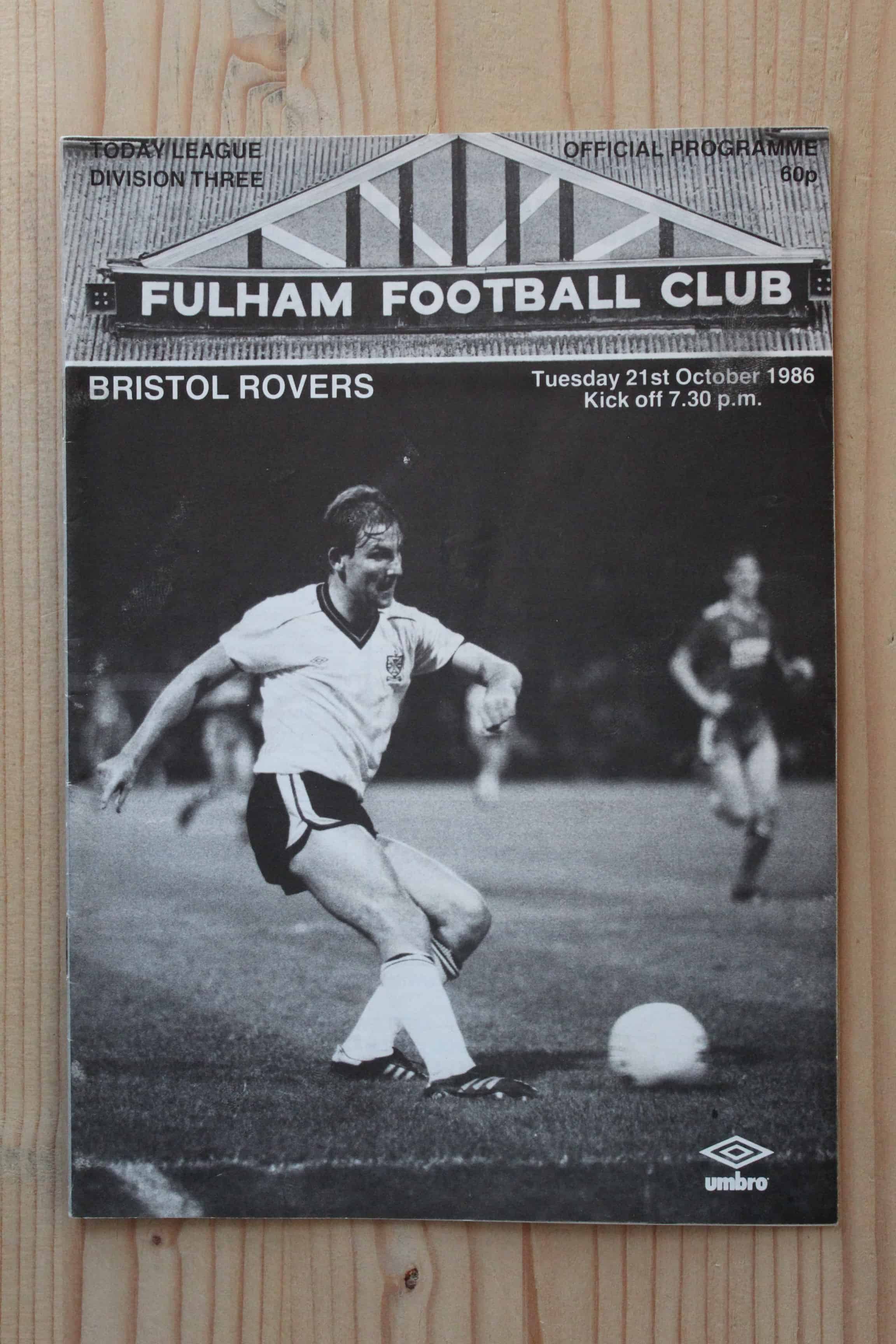 Fulham FC v Bristol Rovers FC