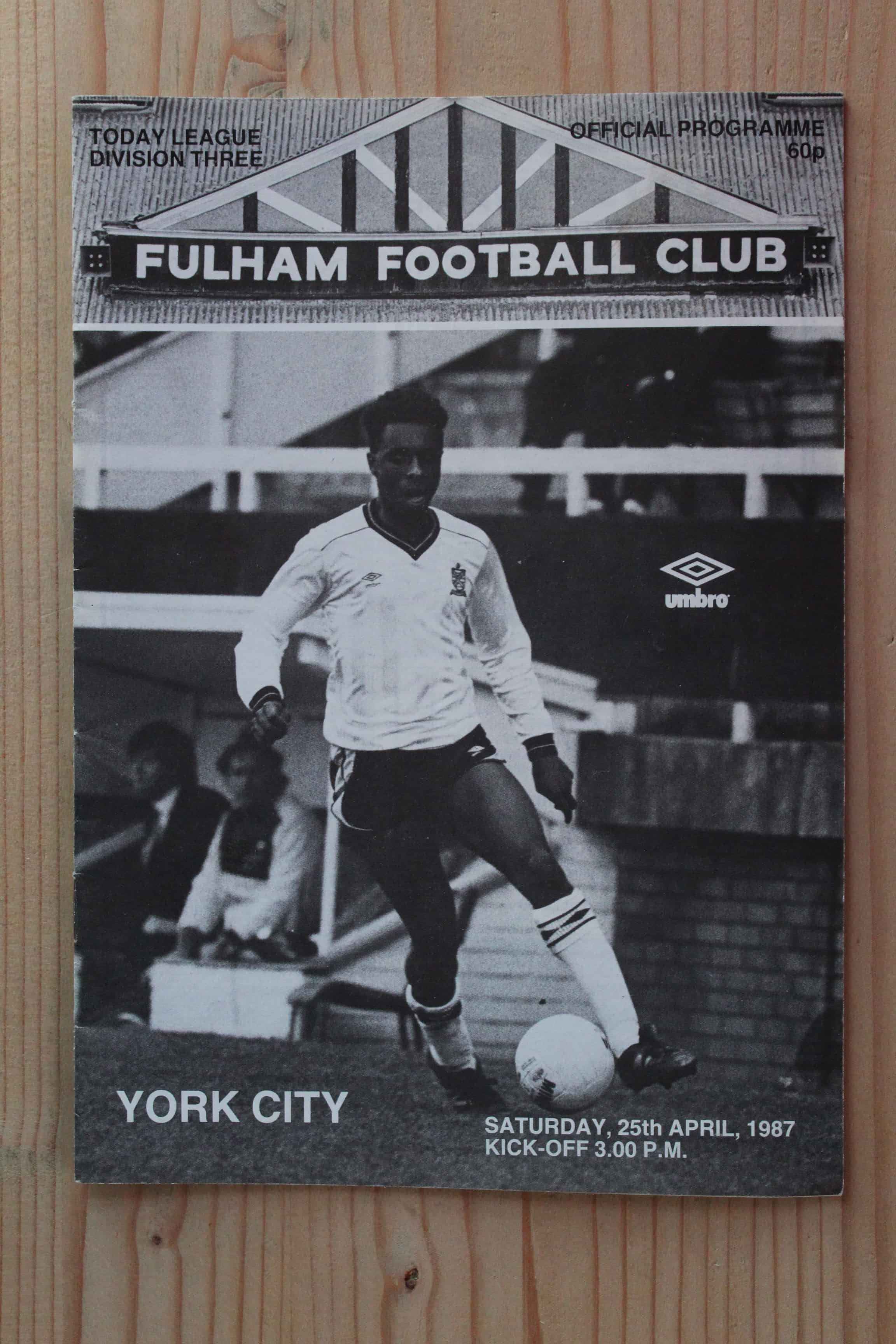 Fulham FC v York City FC