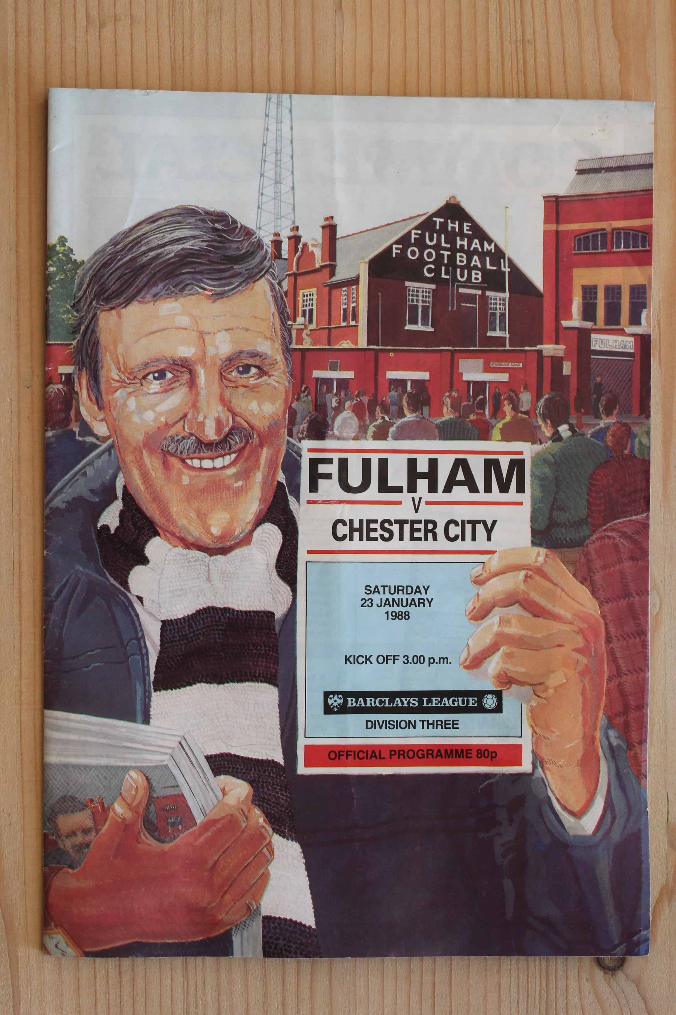 Fulham FC v Chester City FC