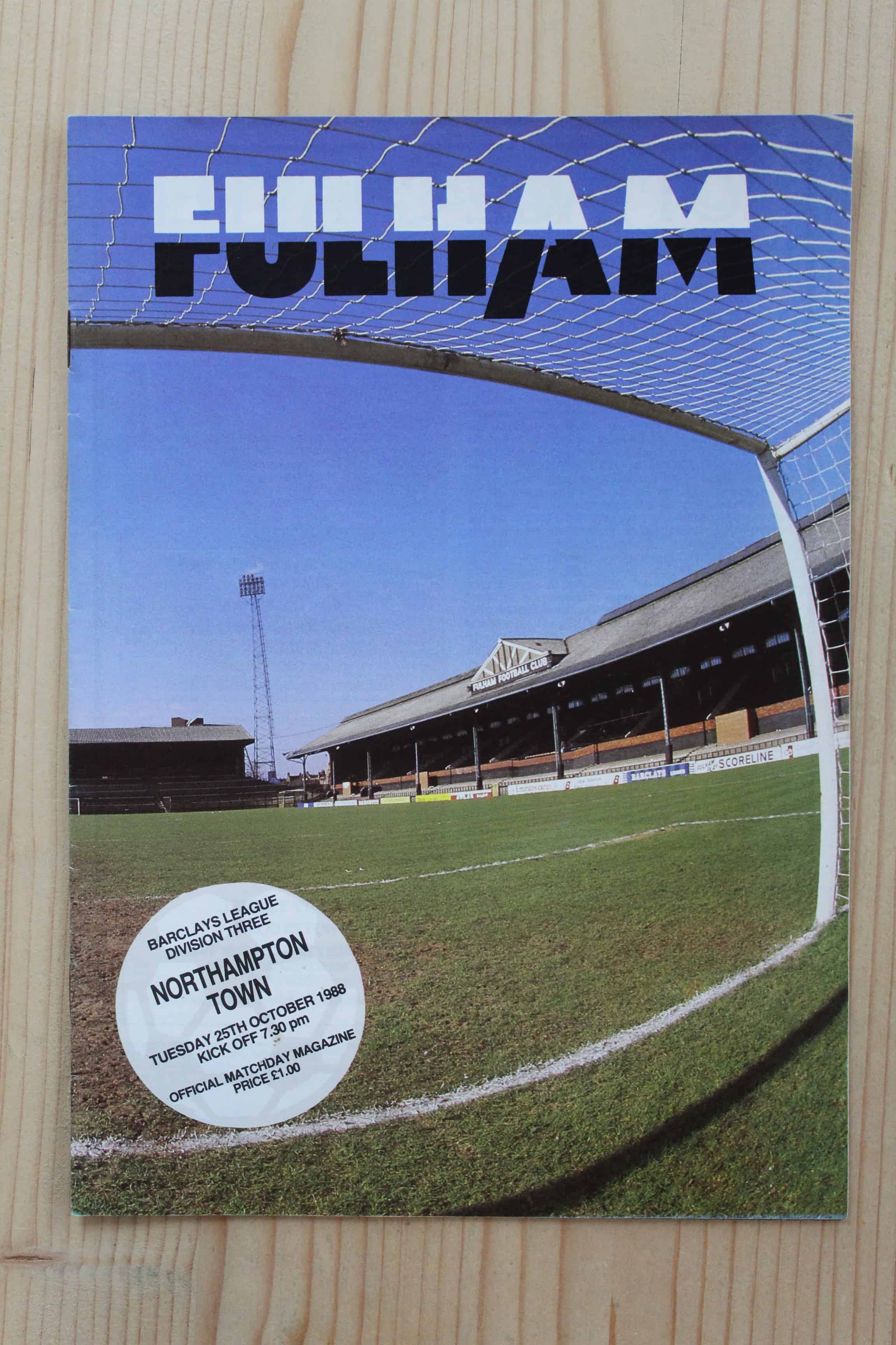 Fulham FC v Northampton Town FC