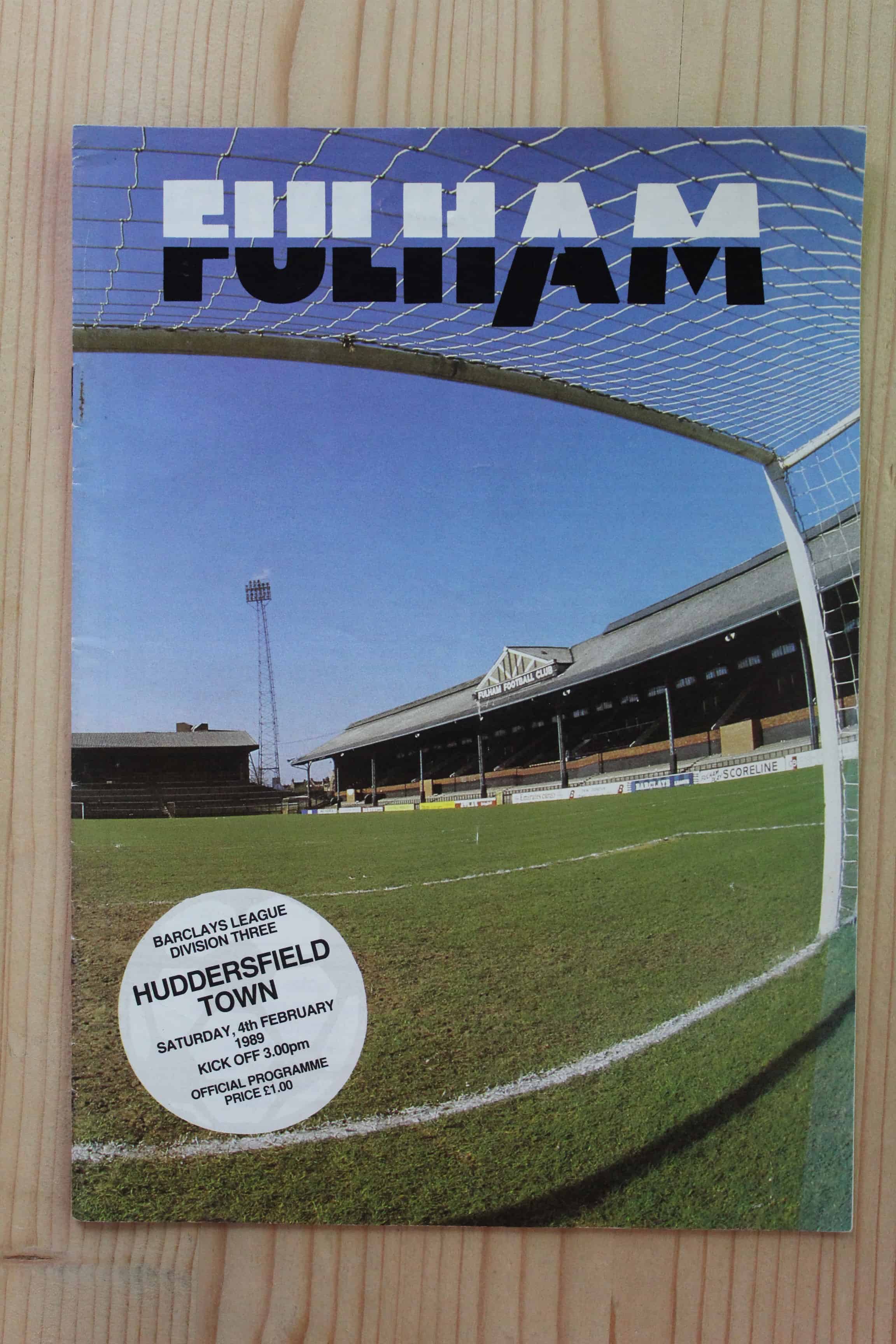 Fulham FC v Huddersfield Town FC