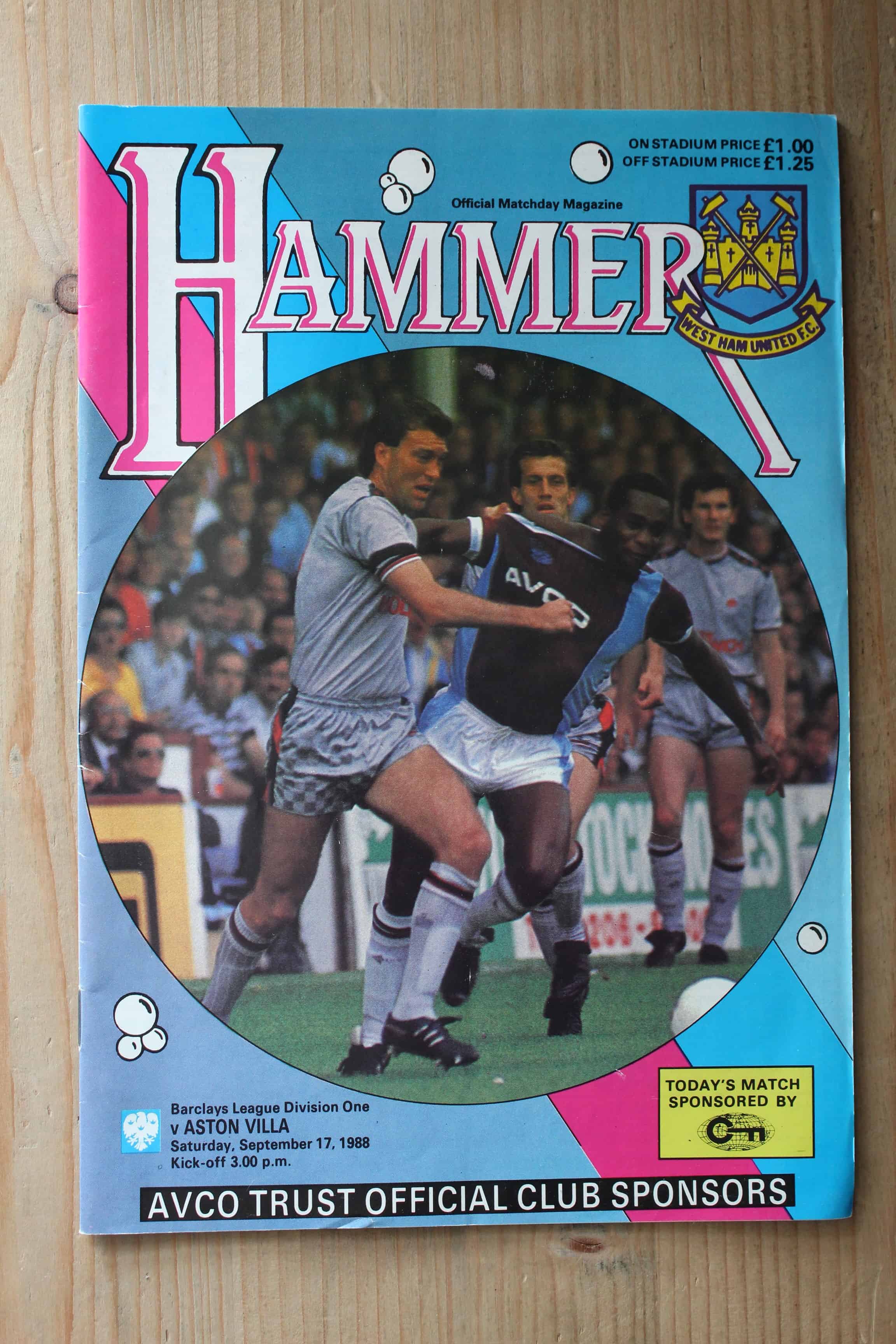 West Ham United FC v Aston Villa FC