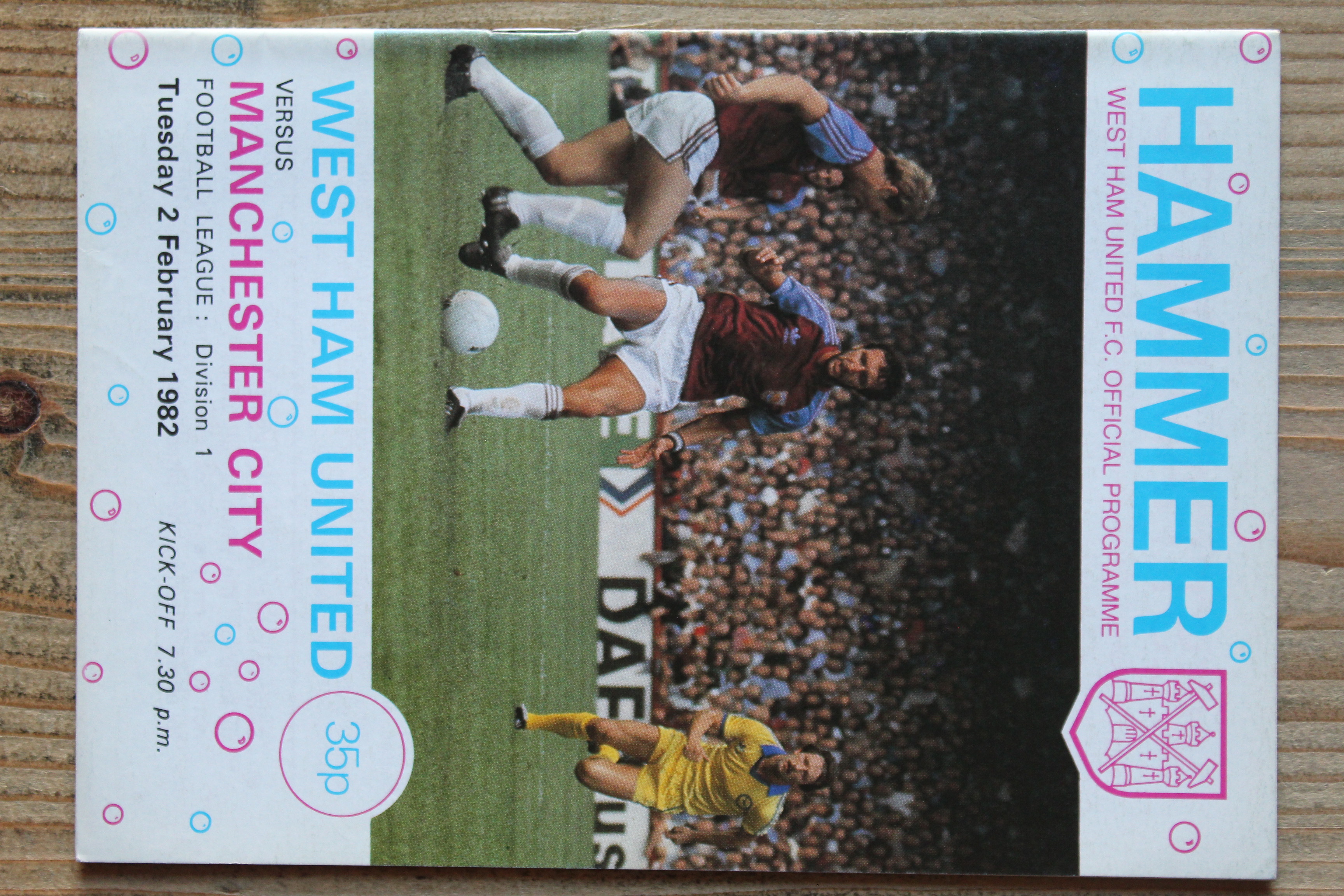 West Ham United FC v Manchester City FC